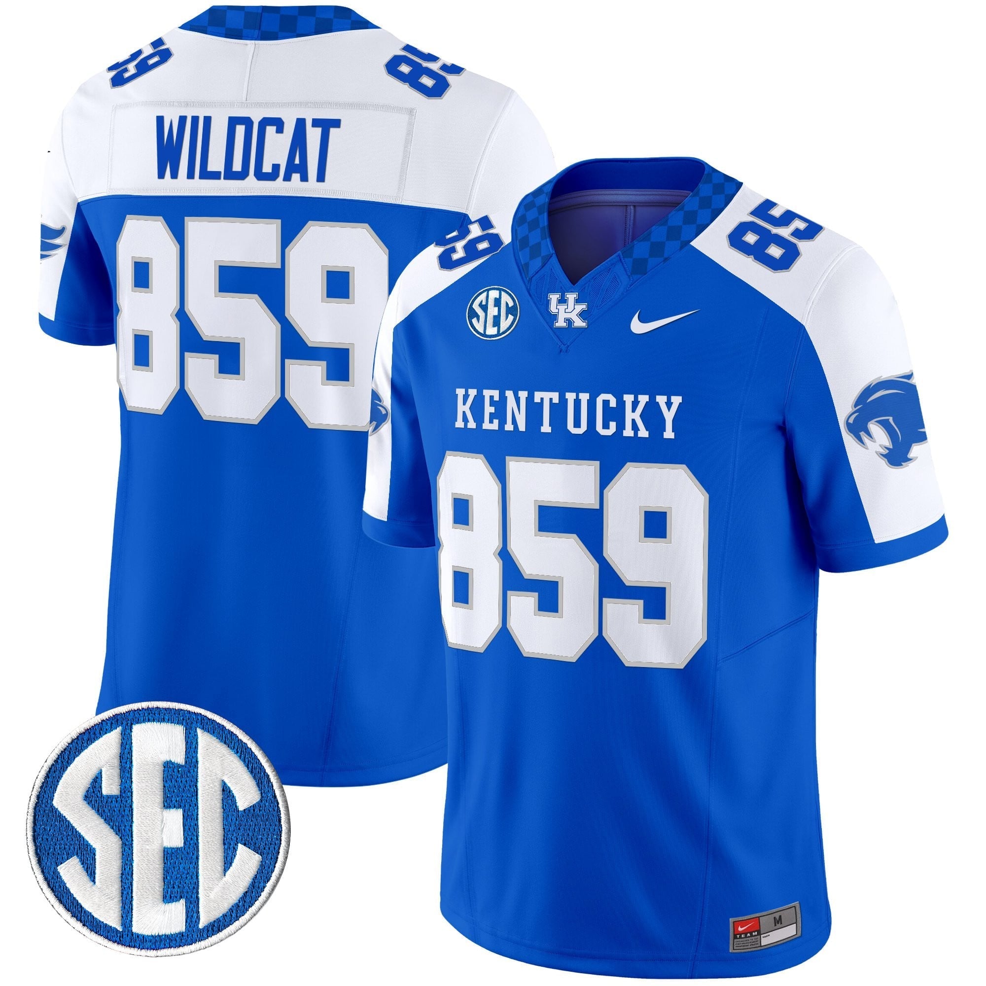 Women's Kentucky Wildcats 2025 Vapor Limited Jersey - All Stitched