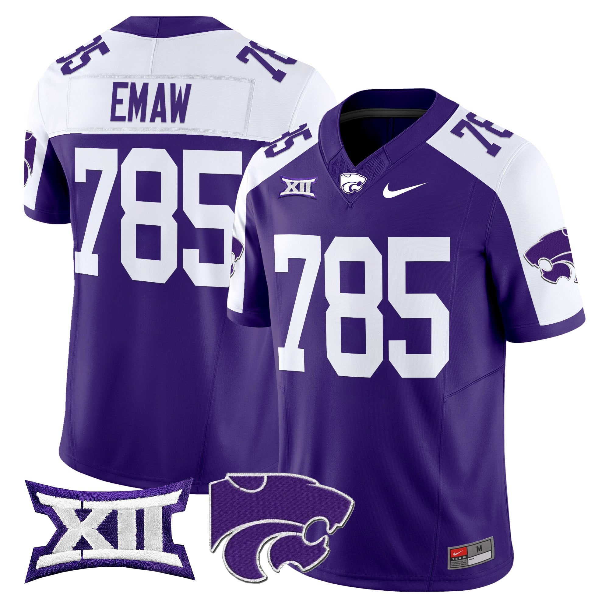 Women's Kansas State Wildcats 2025 Vapor Limited Jersey - All Stitched