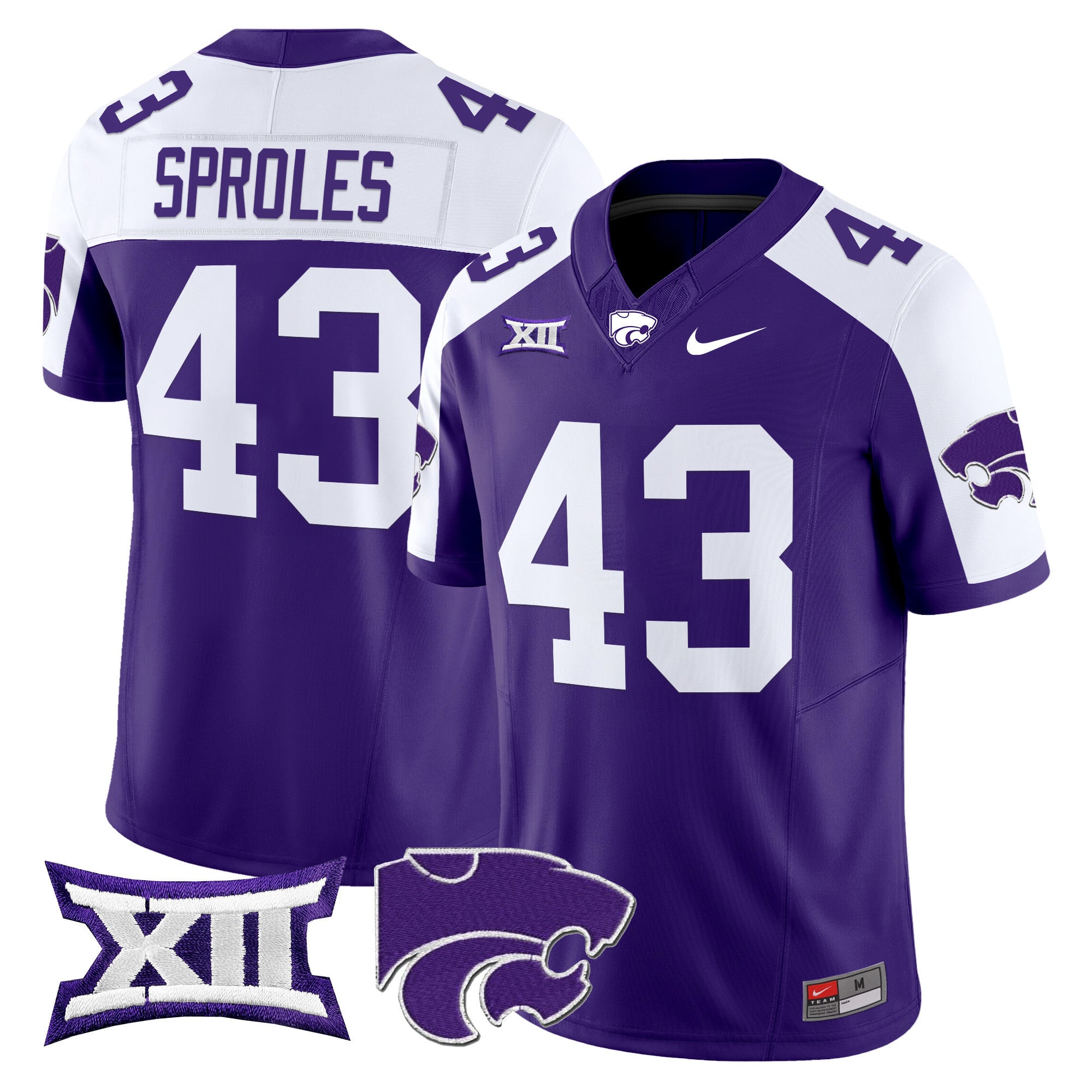 Women's Kansas State Wildcats 2025 Vapor Limited Jersey - All Stitched