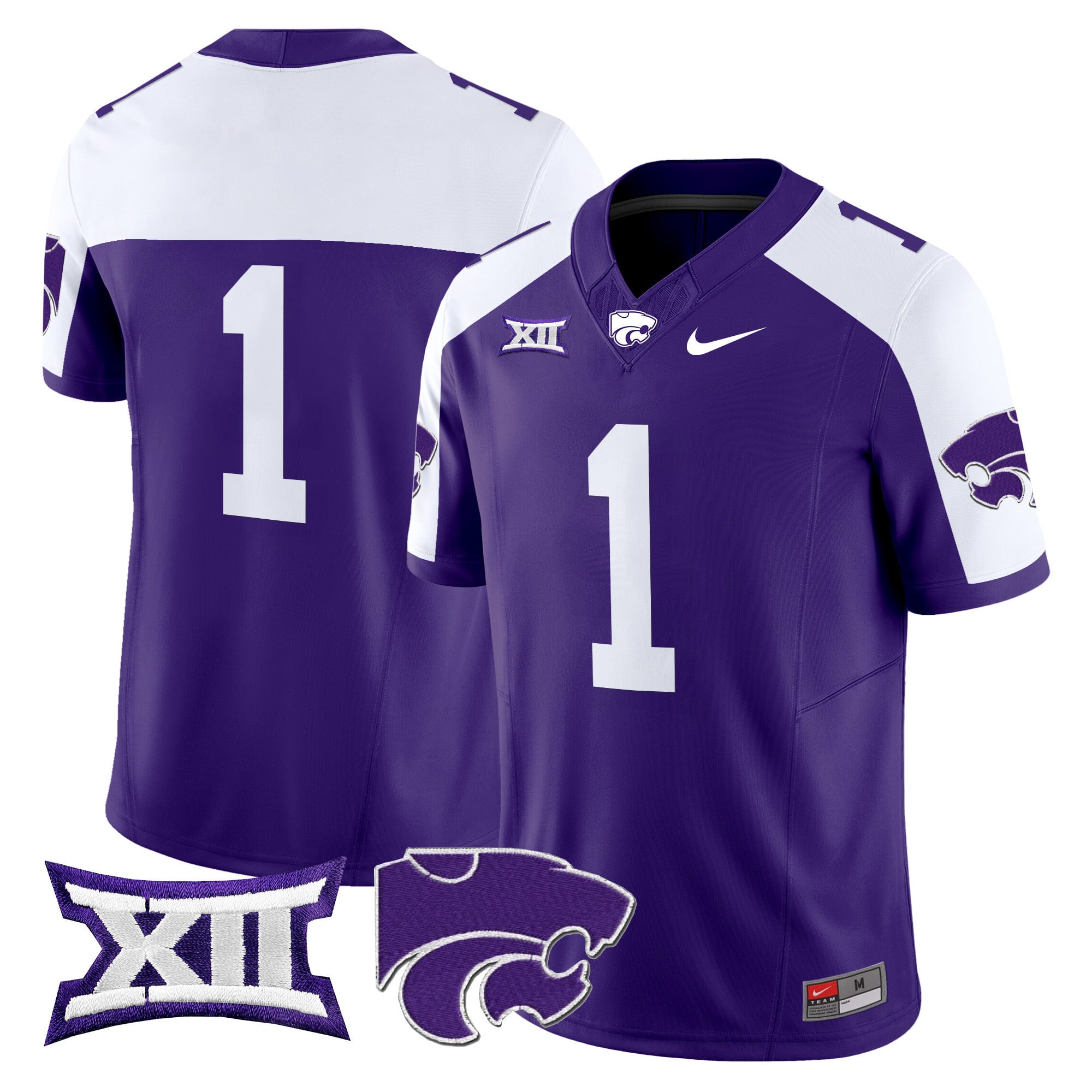 Women's Kansas State Wildcats 2025 Vapor Limited Jersey - All Stitched
