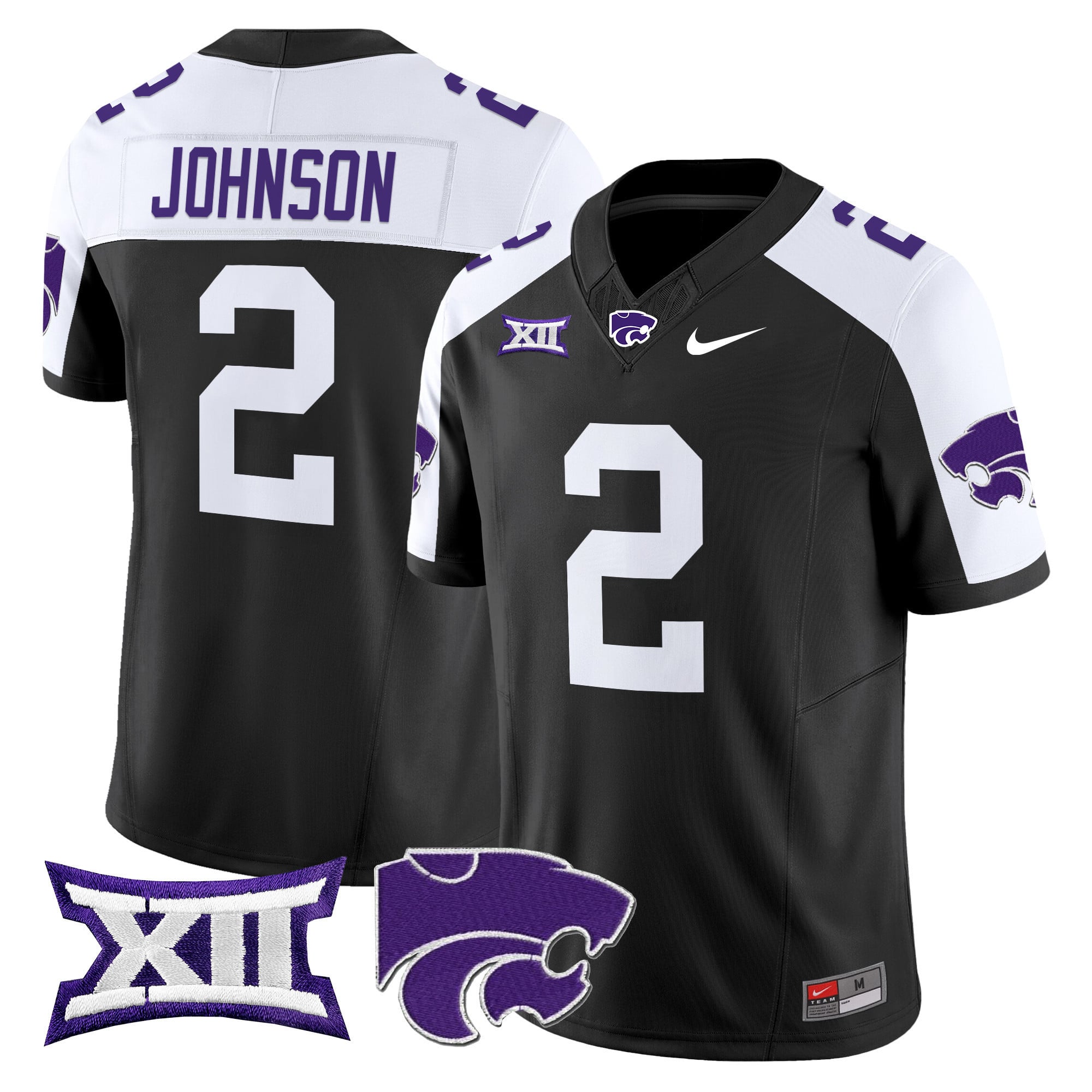 Women's Kansas State Wildcats 2025 Vapor Limited Jersey - All Stitched