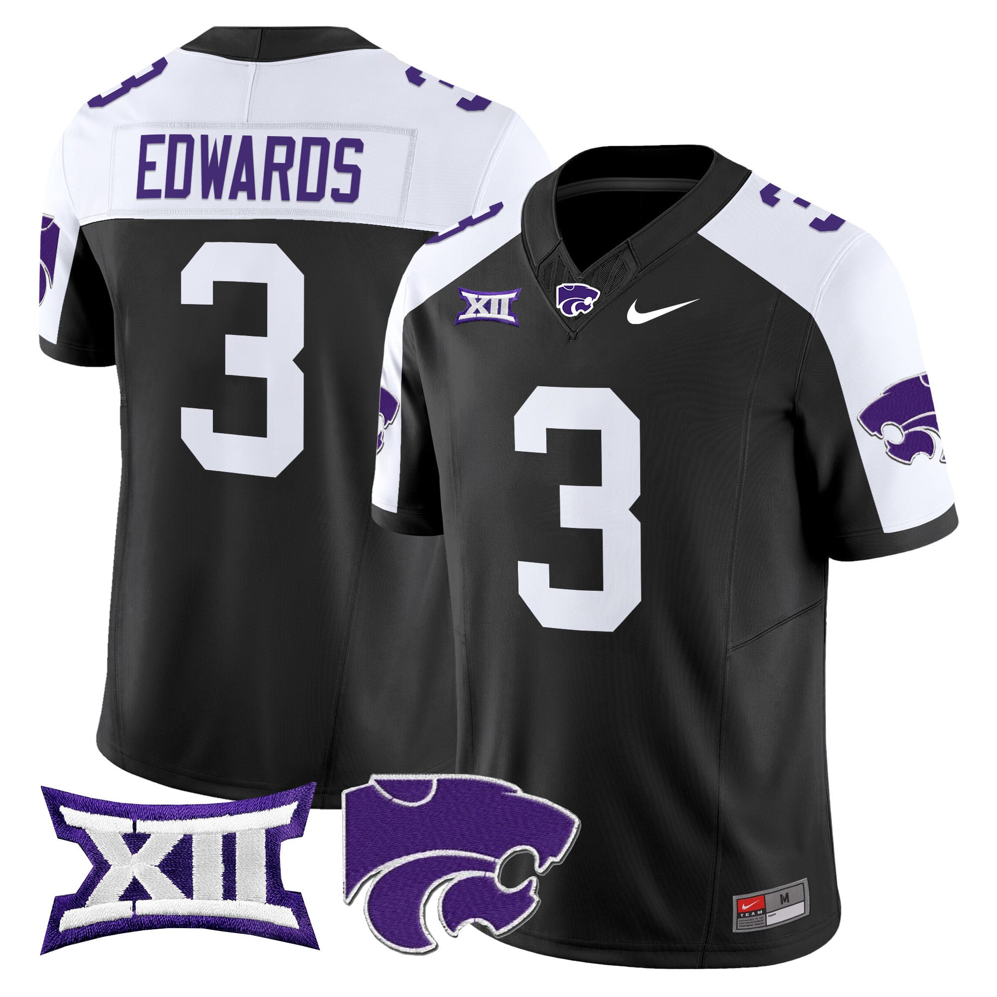 Women's Kansas State Wildcats 2025 Vapor Limited Jersey - All Stitched