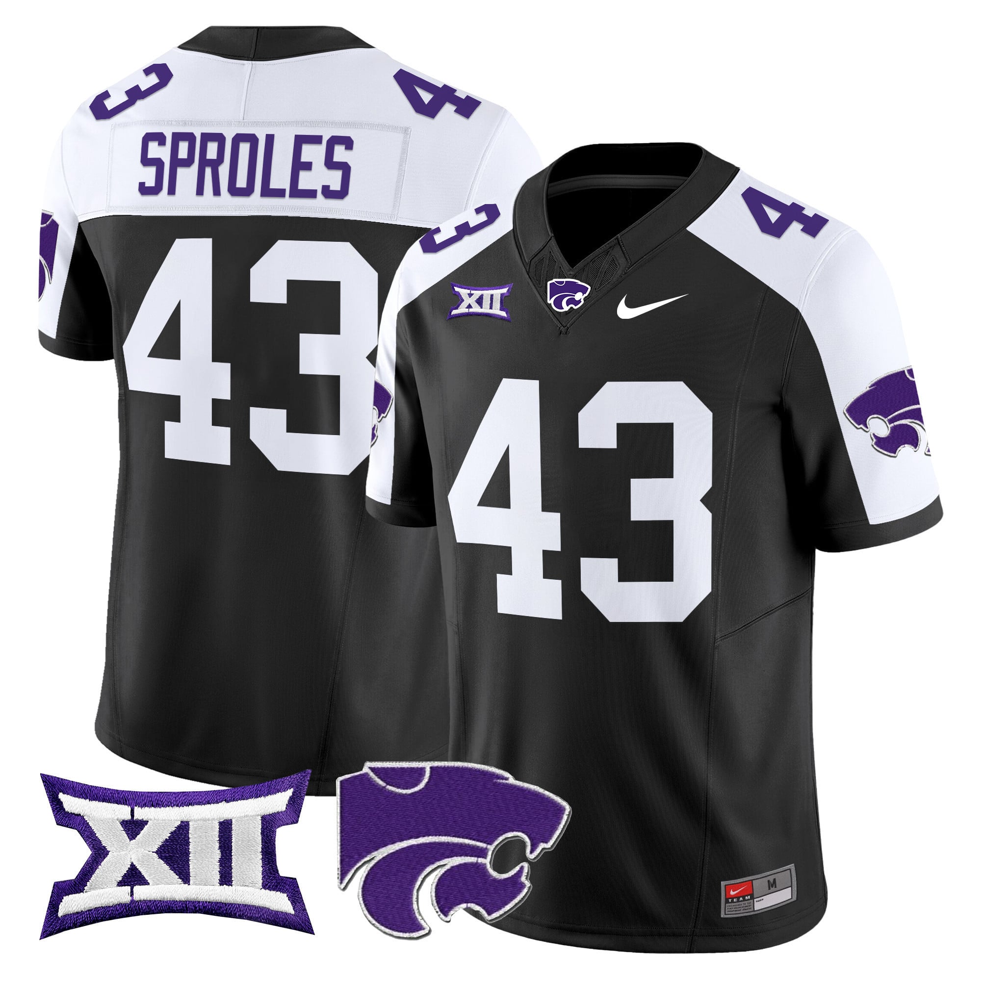 Women's Kansas State Wildcats 2025 Vapor Limited Jersey - All Stitched