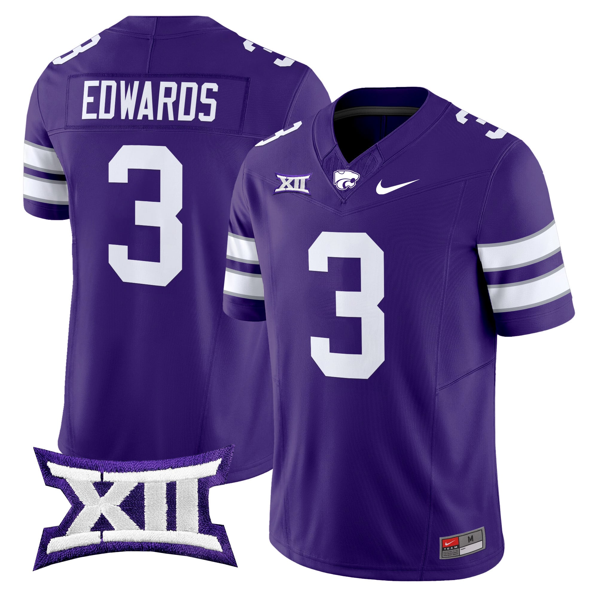 Women's Kansas State Wildcats 2025 Vapor Limited Jersey - All Stitched