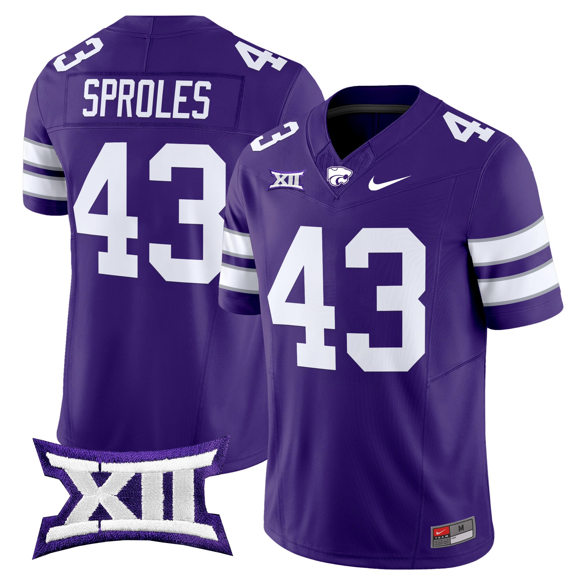 Women's Kansas State Wildcats 2025 Vapor Limited Jersey - All Stitched