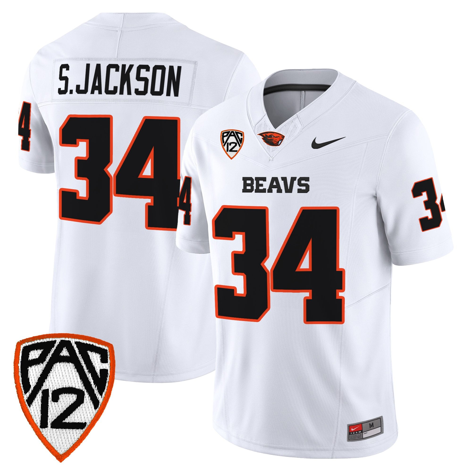 Women's Oregon State Beavers 2025 Vapor Limited Jersey - All Stitched