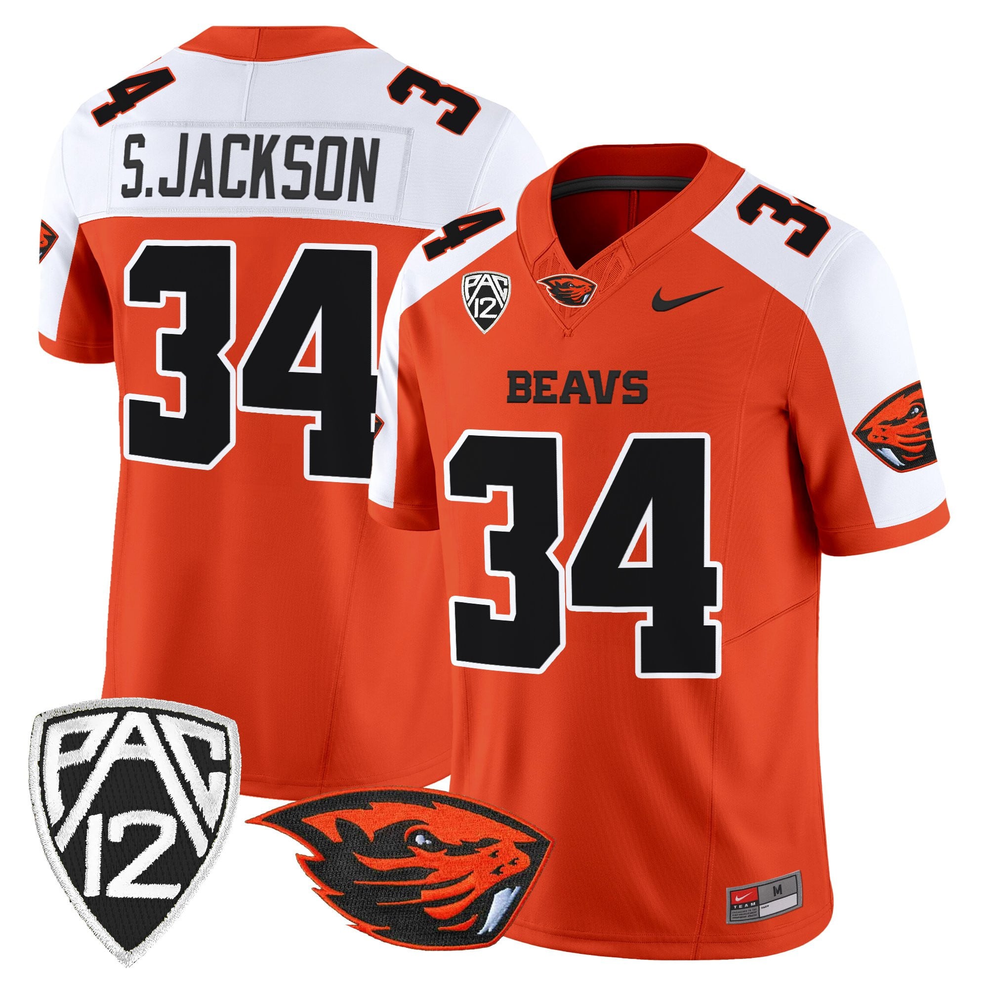 Women's Oregon State Beavers 2025 Vapor Limited Jersey - All Stitched