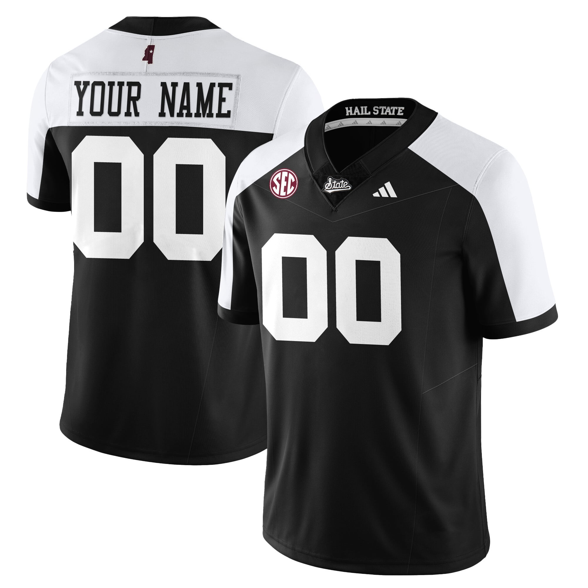 Women's Mississippi State Football "Darkness" Limited Jersey - All Stitched