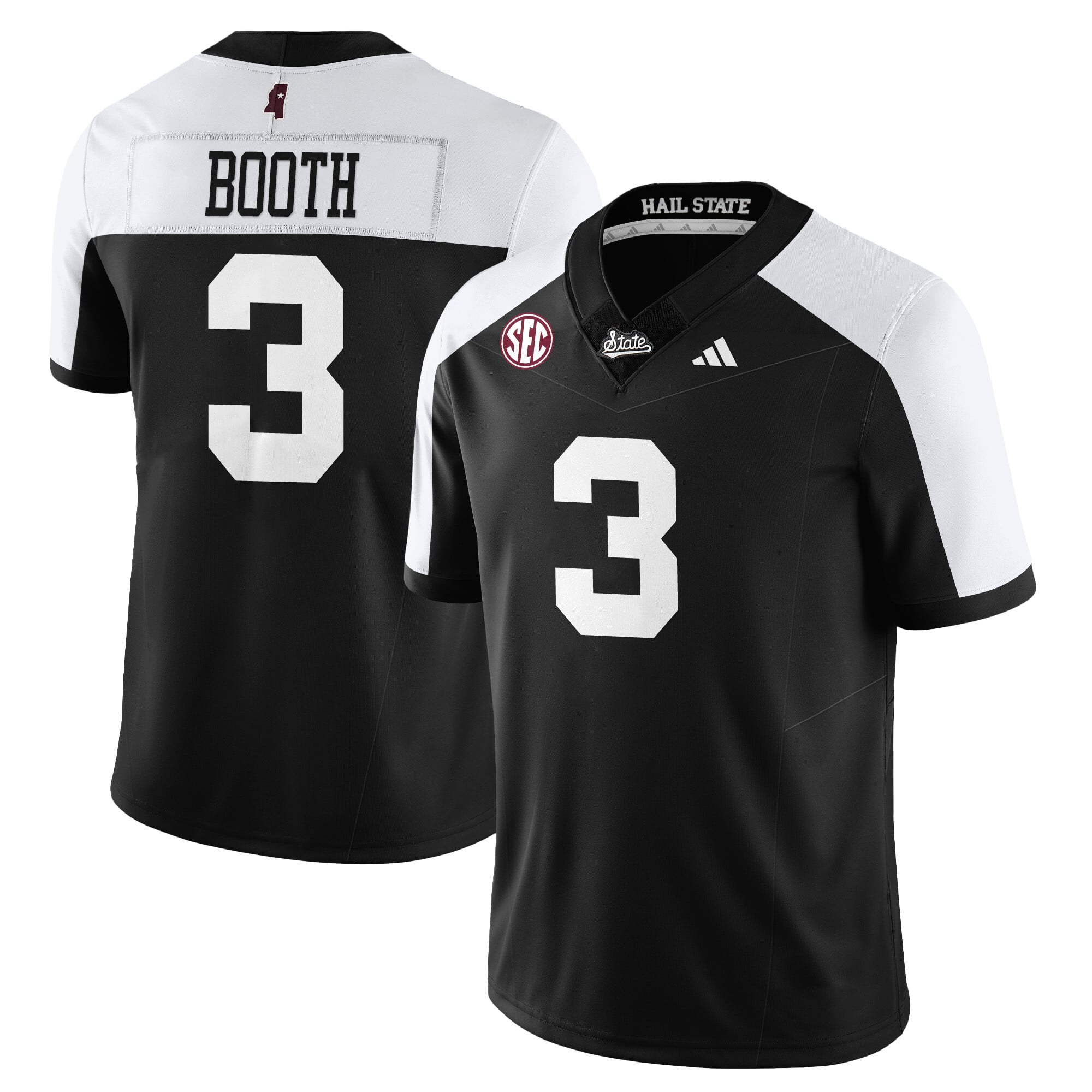 Women's Mississippi State Football "Darkness" Limited Jersey - All Stitched