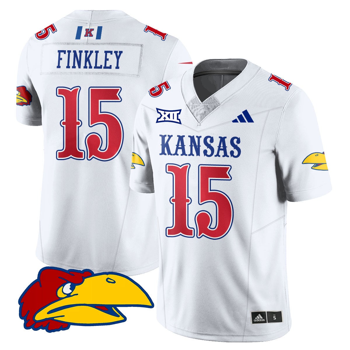 Women's Kansas Jayhawks Football 2025 Limited Jersey - All Stitched
