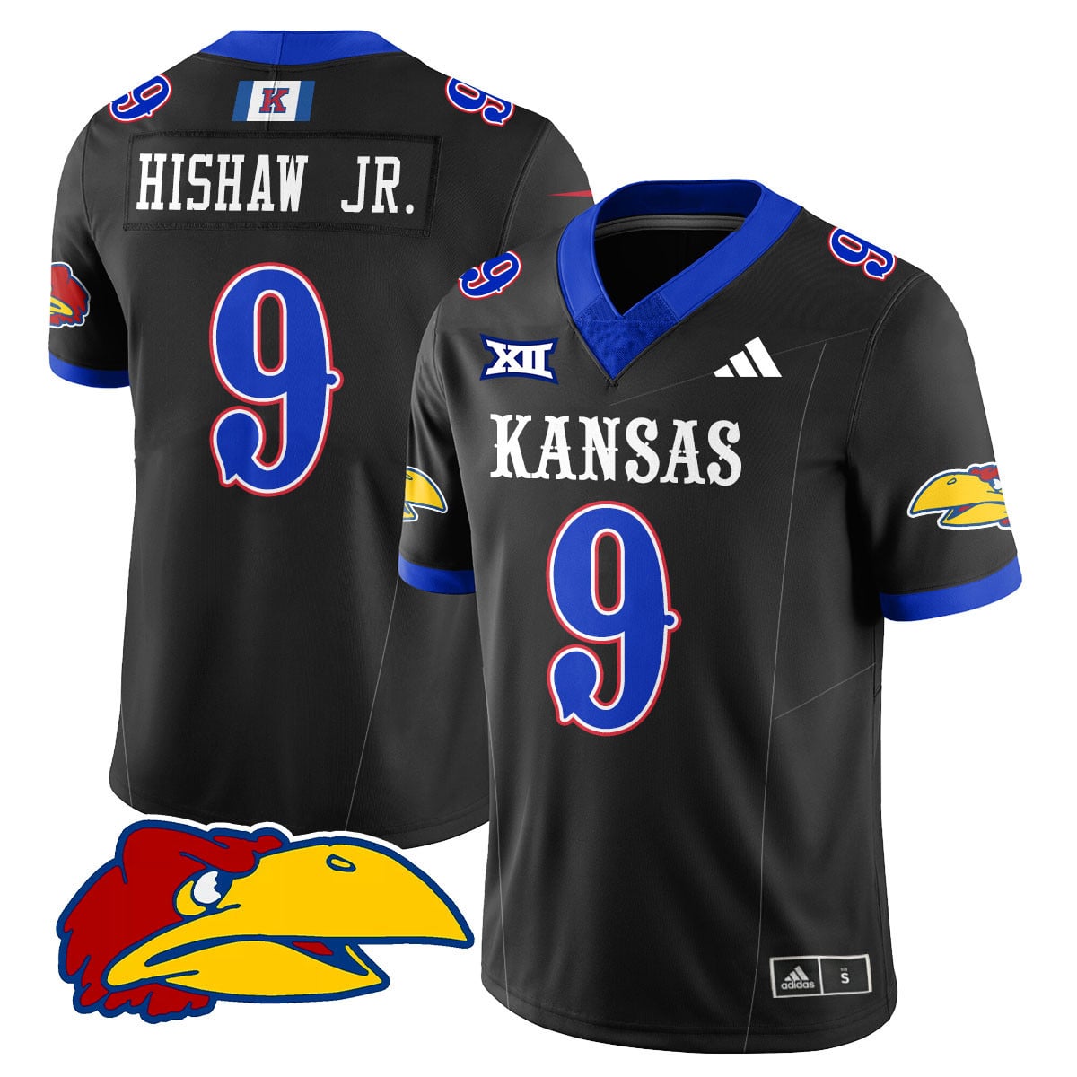 Women's Kansas Jayhawks Football 2025 Limited Jersey - All Stitched