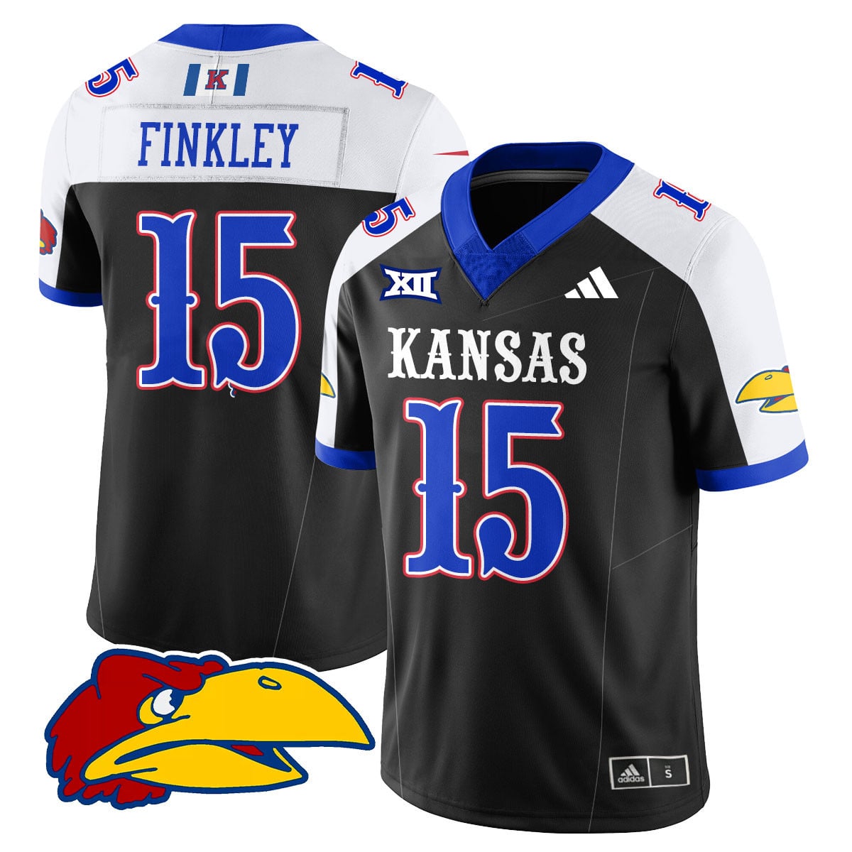 Women's Kansas Jayhawks Football 2025 Limited Jersey - All Stitched
