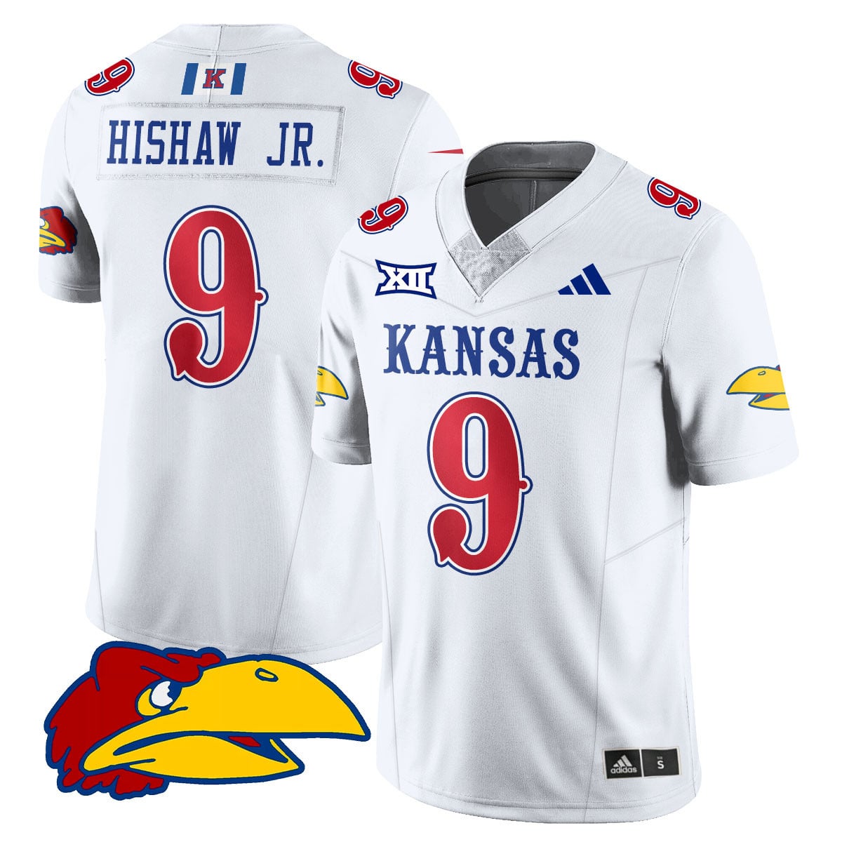 Women's Kansas Jayhawks Football 2025 Limited Jersey - All Stitched