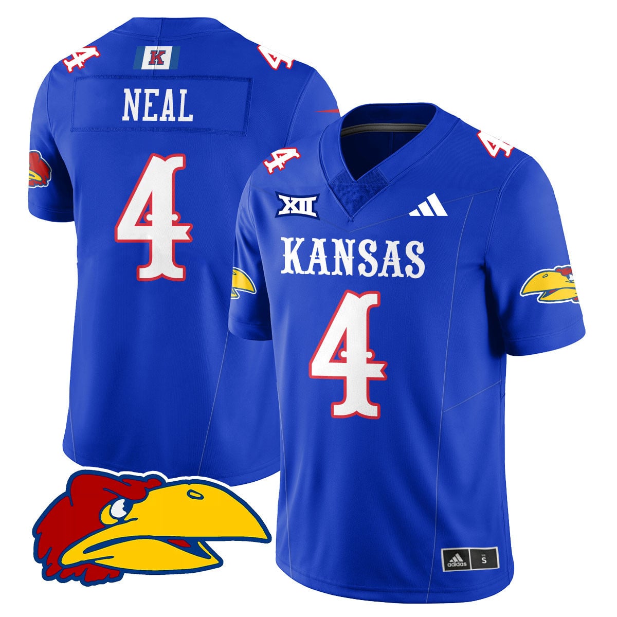 Women's Kansas Jayhawks Football 2025 Limited Jersey - All Stitched