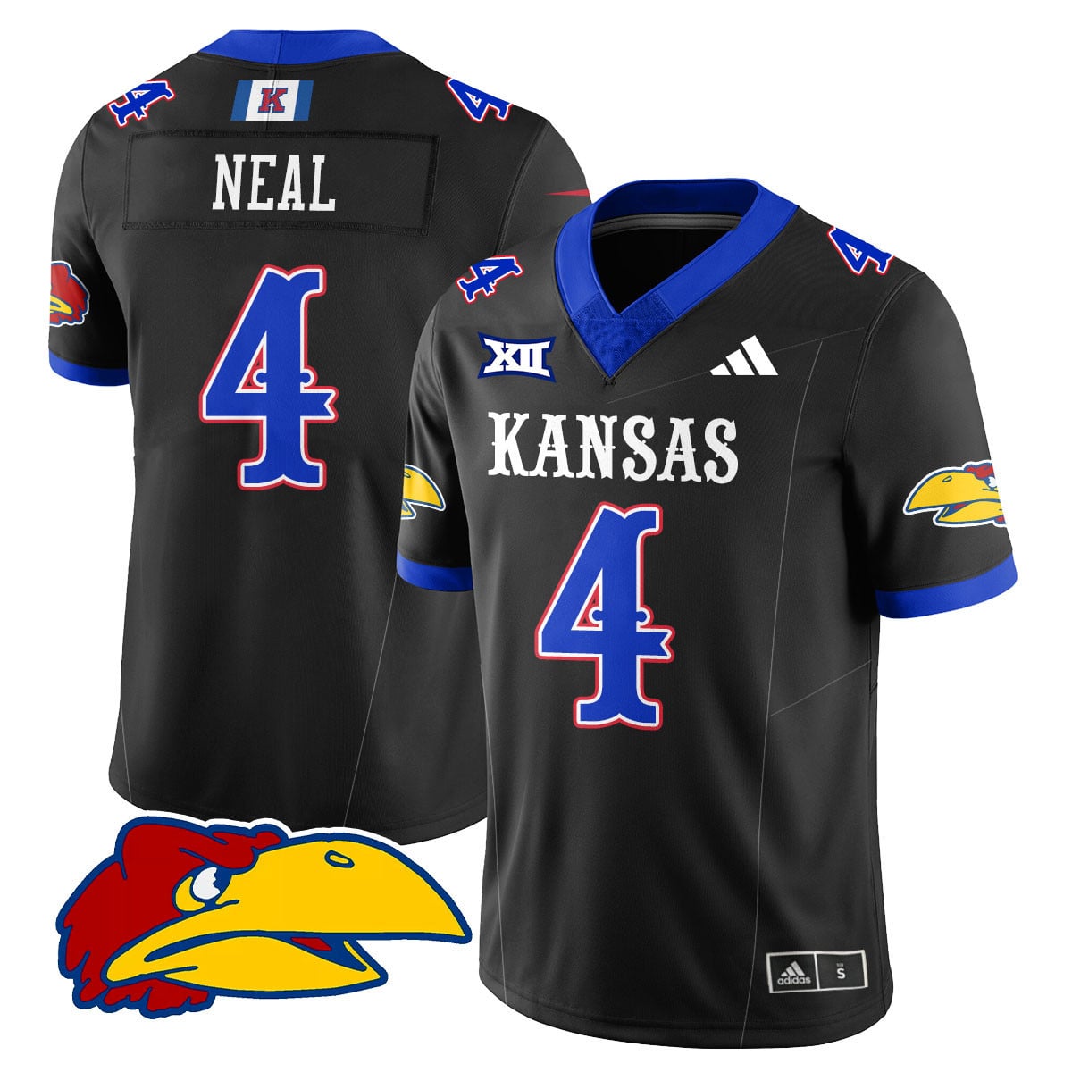 Women's Kansas Jayhawks Football 2025 Limited Jersey - All Stitched