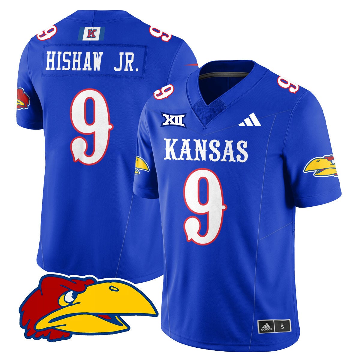 Women's Kansas Jayhawks Football 2025 Limited Jersey - All Stitched