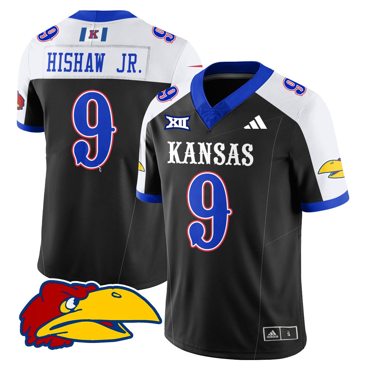 Women's Kansas Jayhawks Football 2025 Limited Jersey - All Stitched