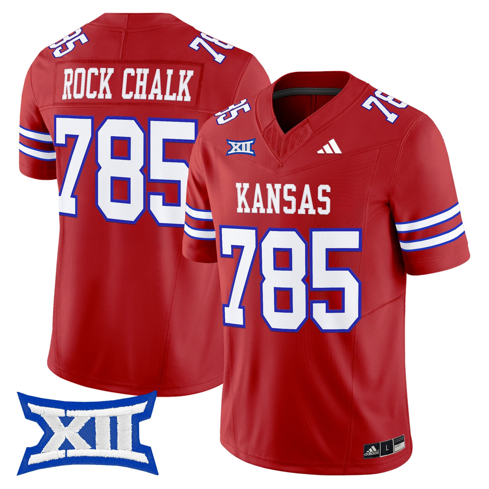 Men's Kansas Jayhawks 2025 Vapor Limited Jersey - All Stitched