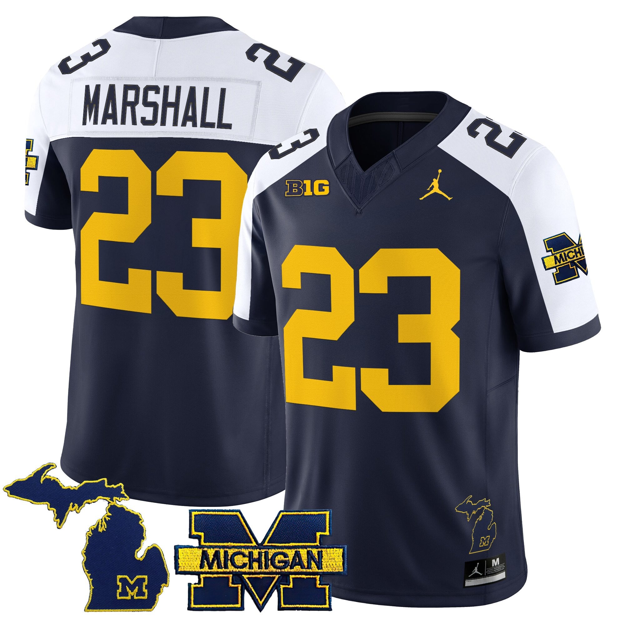 Women's Michigan Wolverines 2025 Vapor Limited Jersey - All Stitched