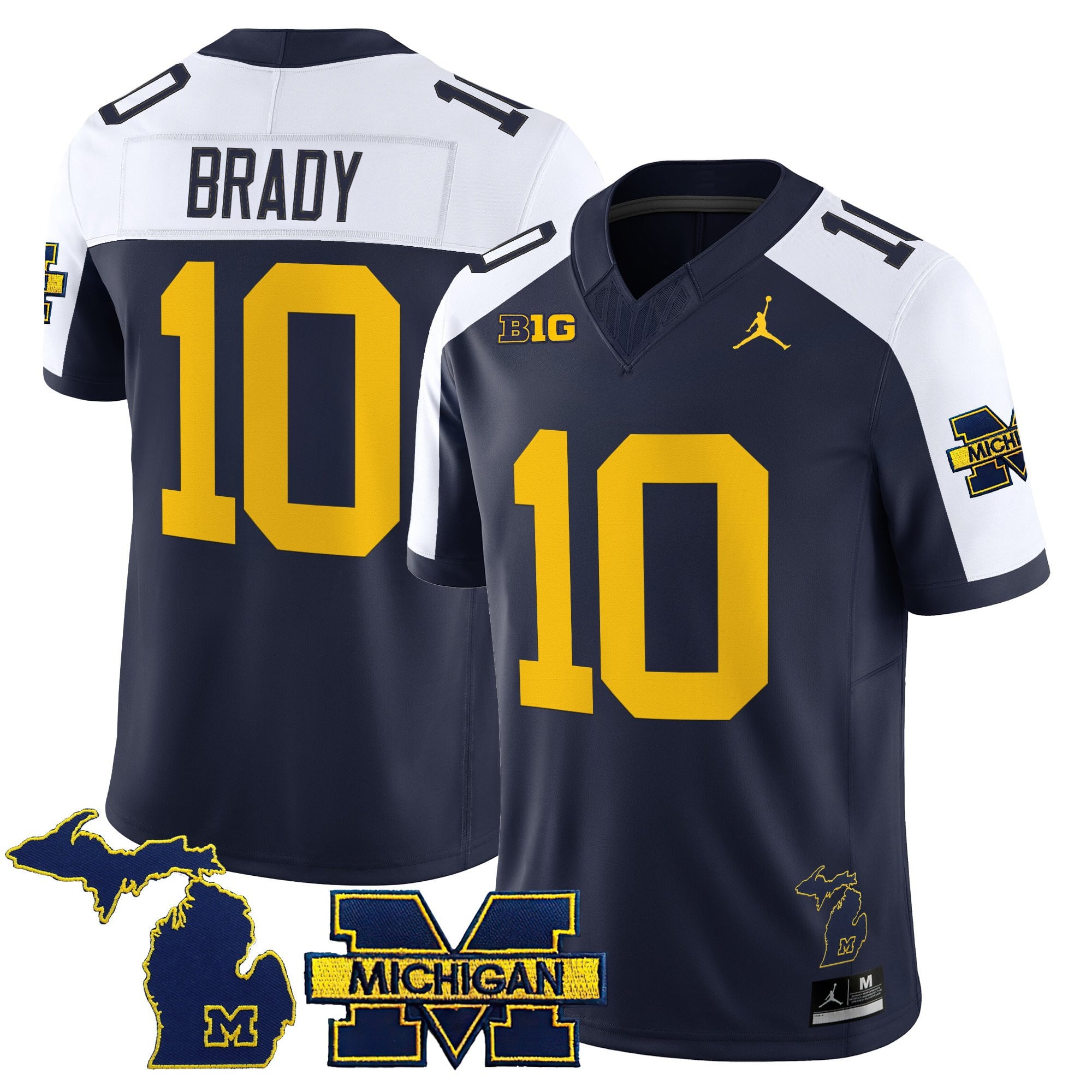 Women's Michigan Wolverines 2025 Vapor Limited Jersey - All Stitched