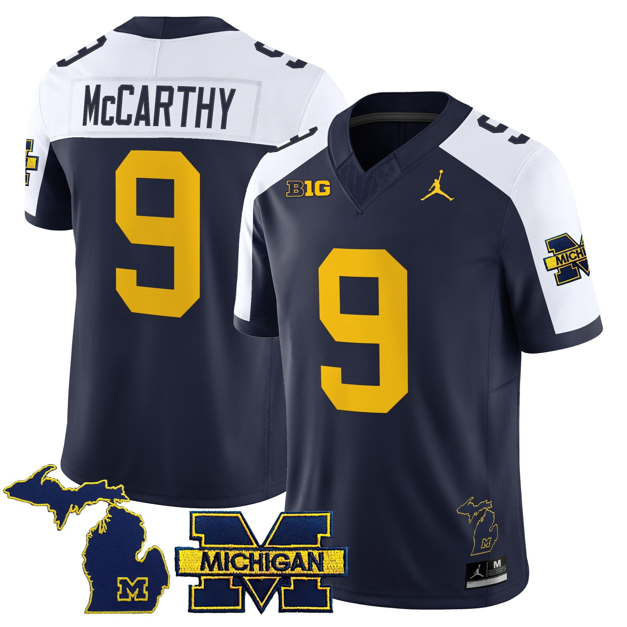 Women's Michigan Wolverines 2025 Vapor Limited Jersey - All Stitched