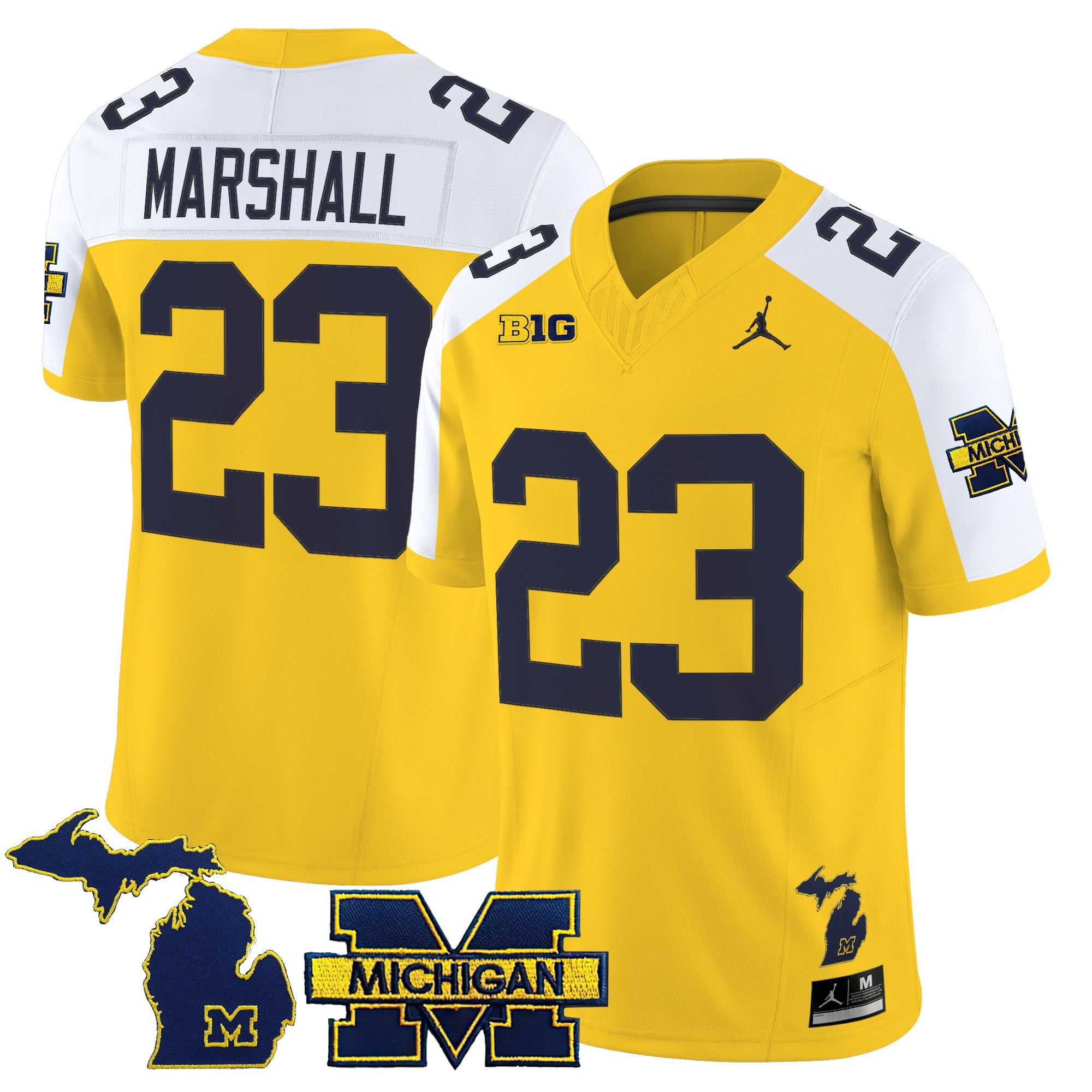 Women's Michigan Wolverines 2025 Vapor Limited Jersey - All Stitched