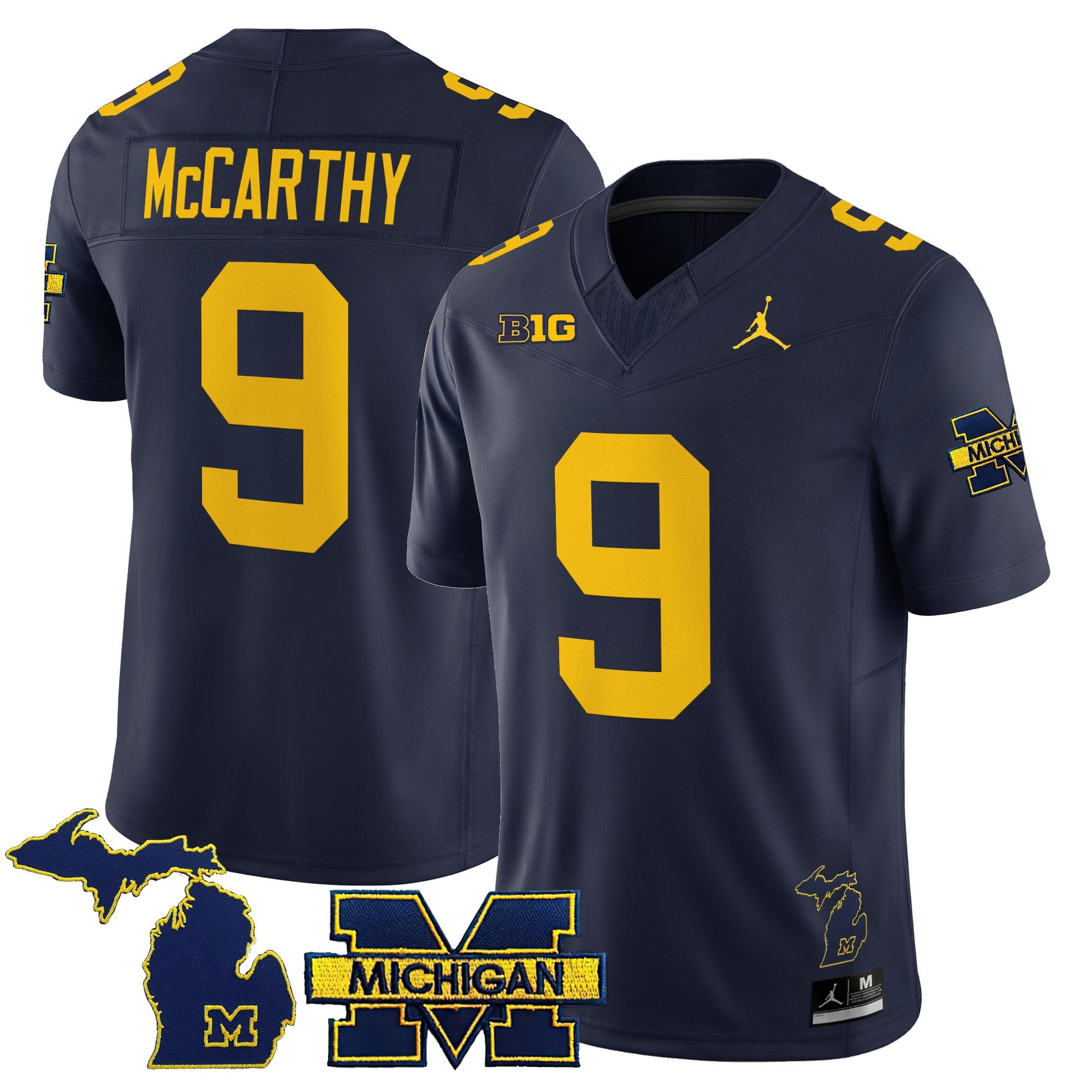 Women's Michigan Wolverines 2025 Vapor Limited Jersey - All Stitched