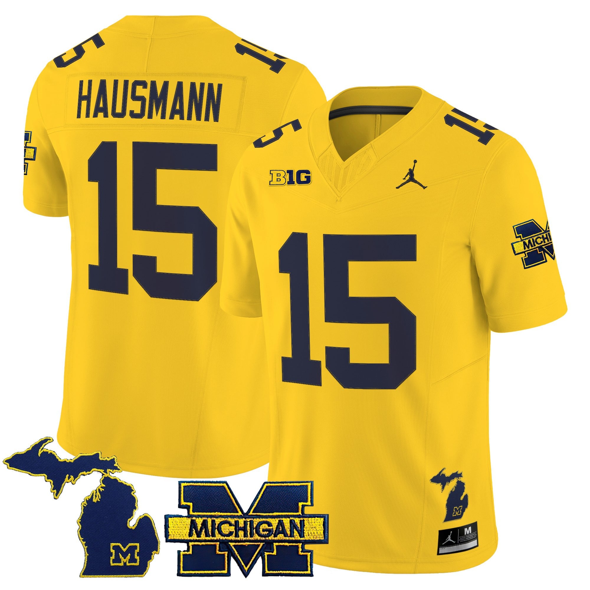 Women's Michigan Wolverines 2025 Vapor Limited Jersey - All Stitched