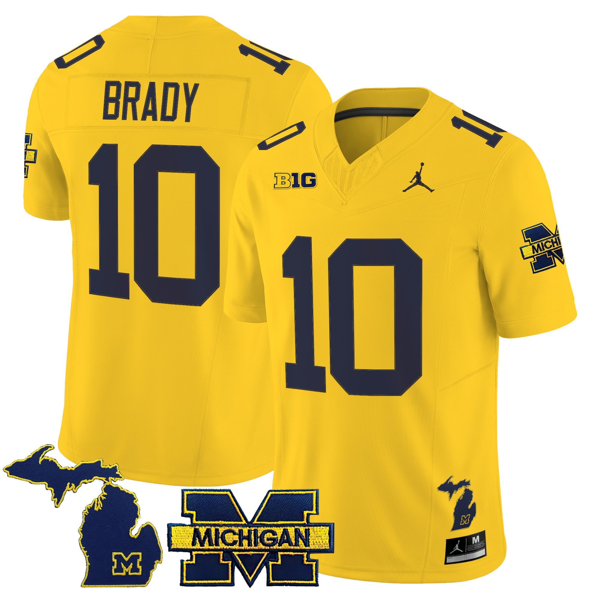 Women's Michigan Wolverines 2025 Vapor Limited Jersey - All Stitched