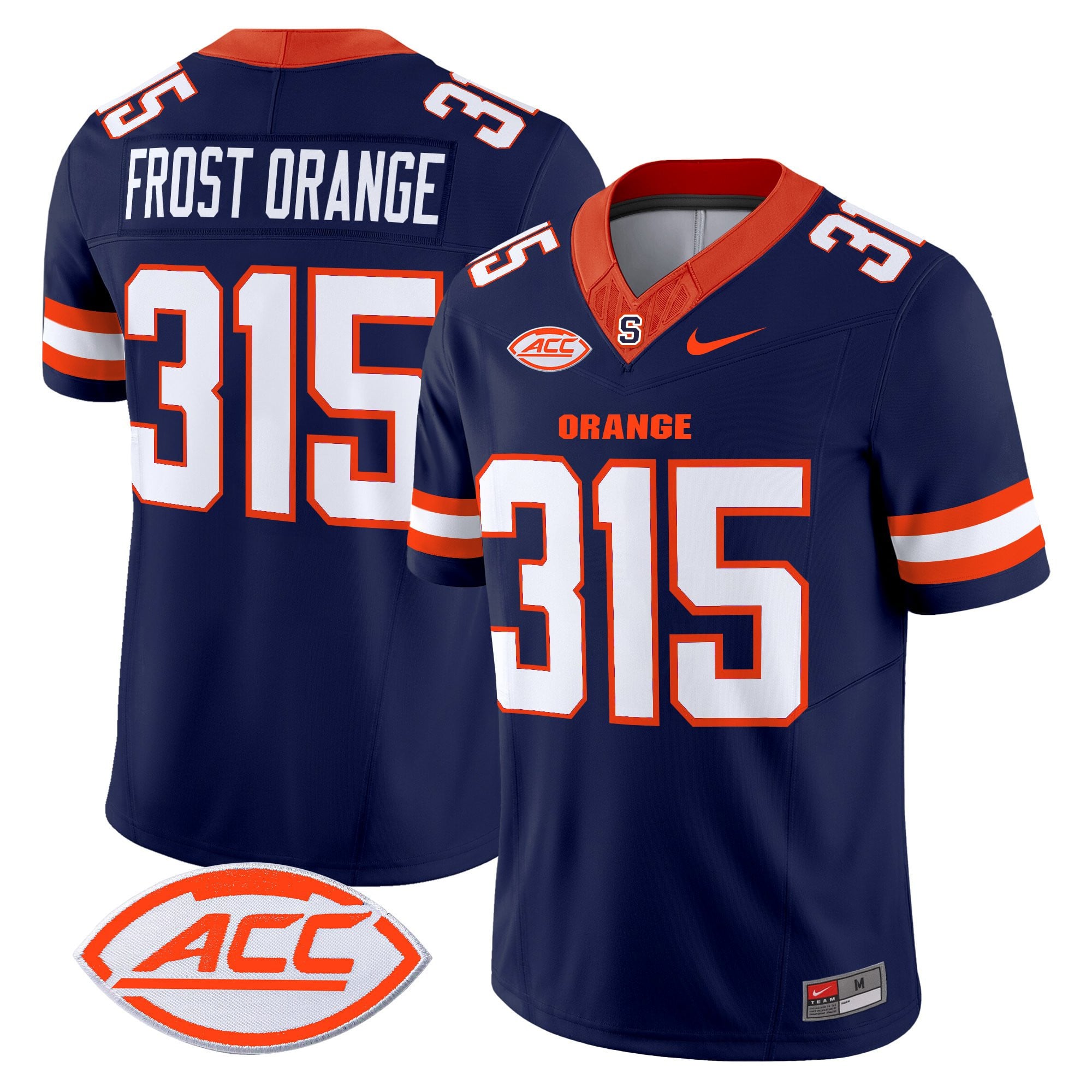 Women's Syracuse Orange 2025 Vapor Limited Jersey - All stitched