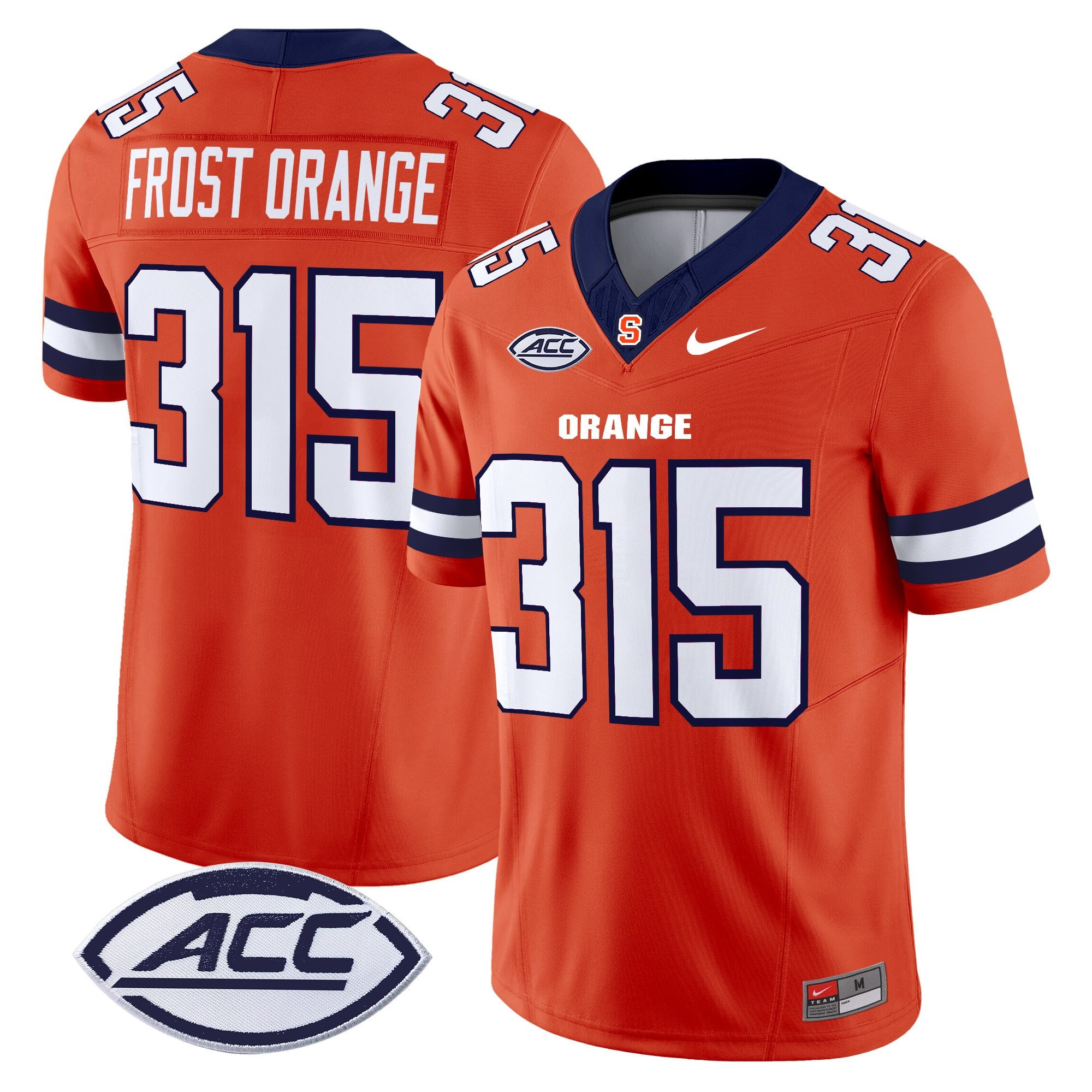 Women's Syracuse Orange 2025 Vapor Limited Jersey - All stitched
