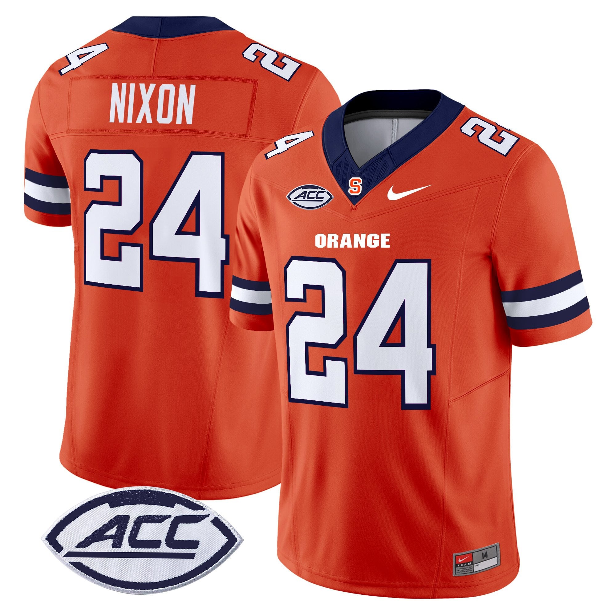 Women's Syracuse Orange 2025 Vapor Limited Jersey - All stitched
