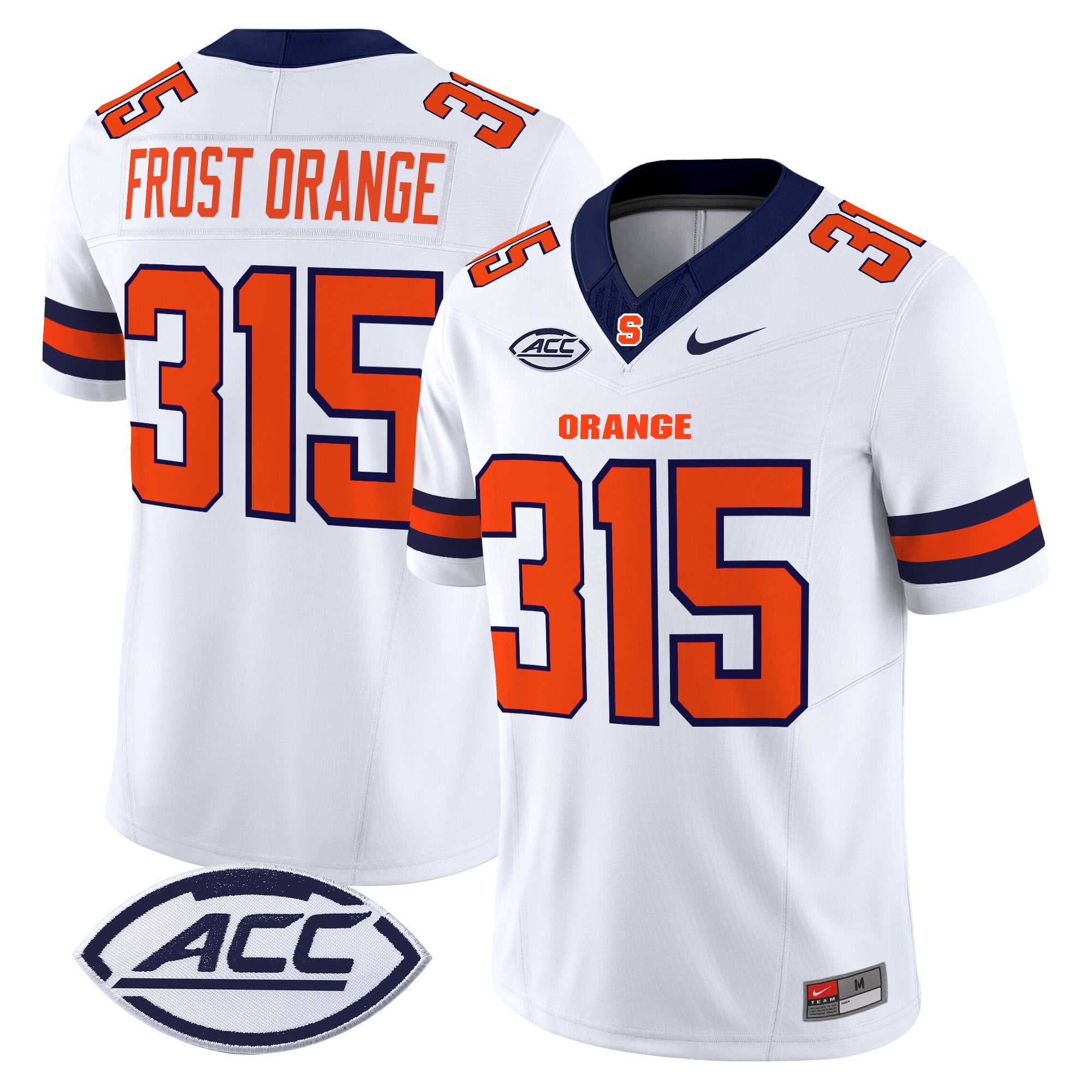 Women's Syracuse Orange 2025 Vapor Limited Jersey - All stitched