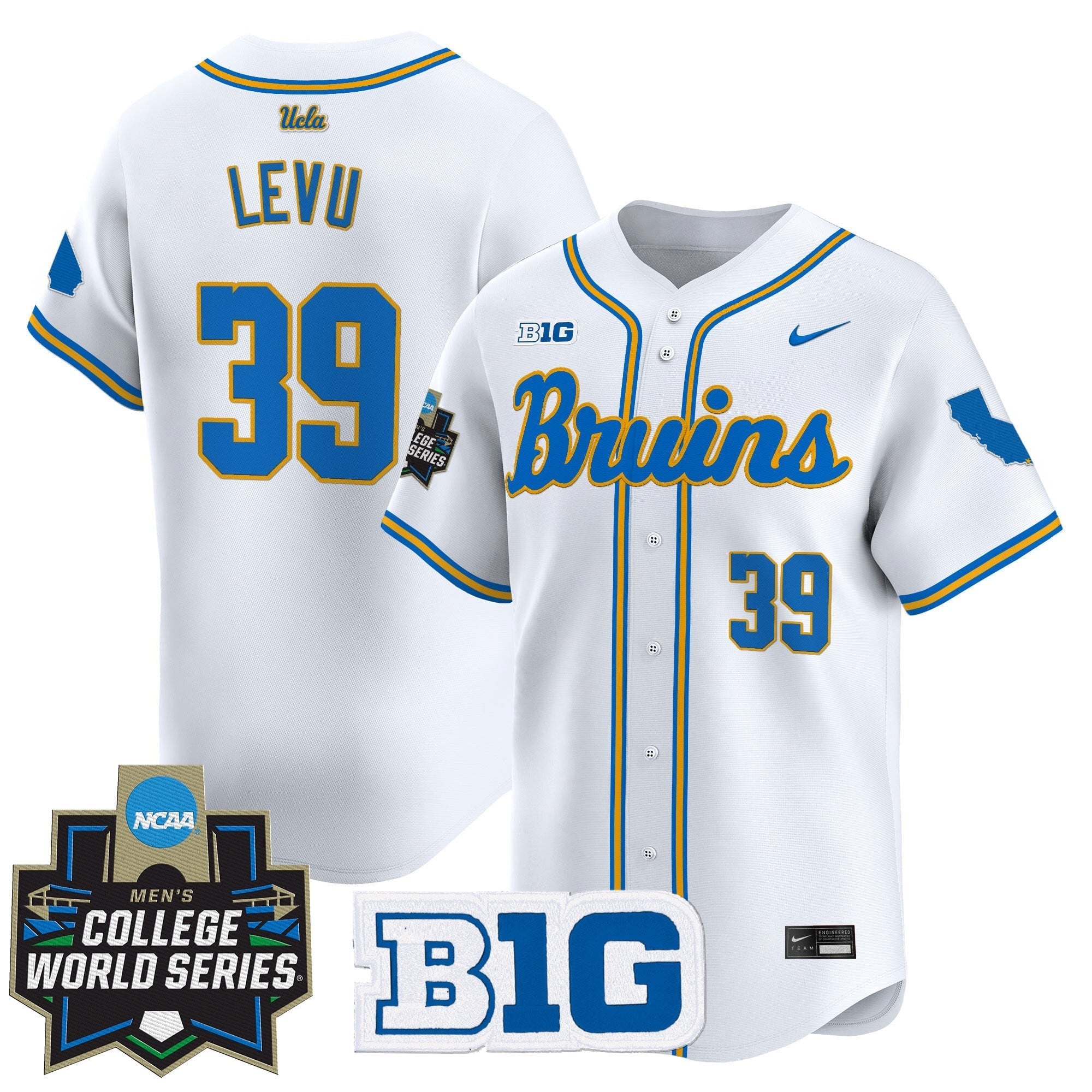 Women's UCLA Bruins 2025 World Series Vapor Premier Limited Jersey - All Stitched