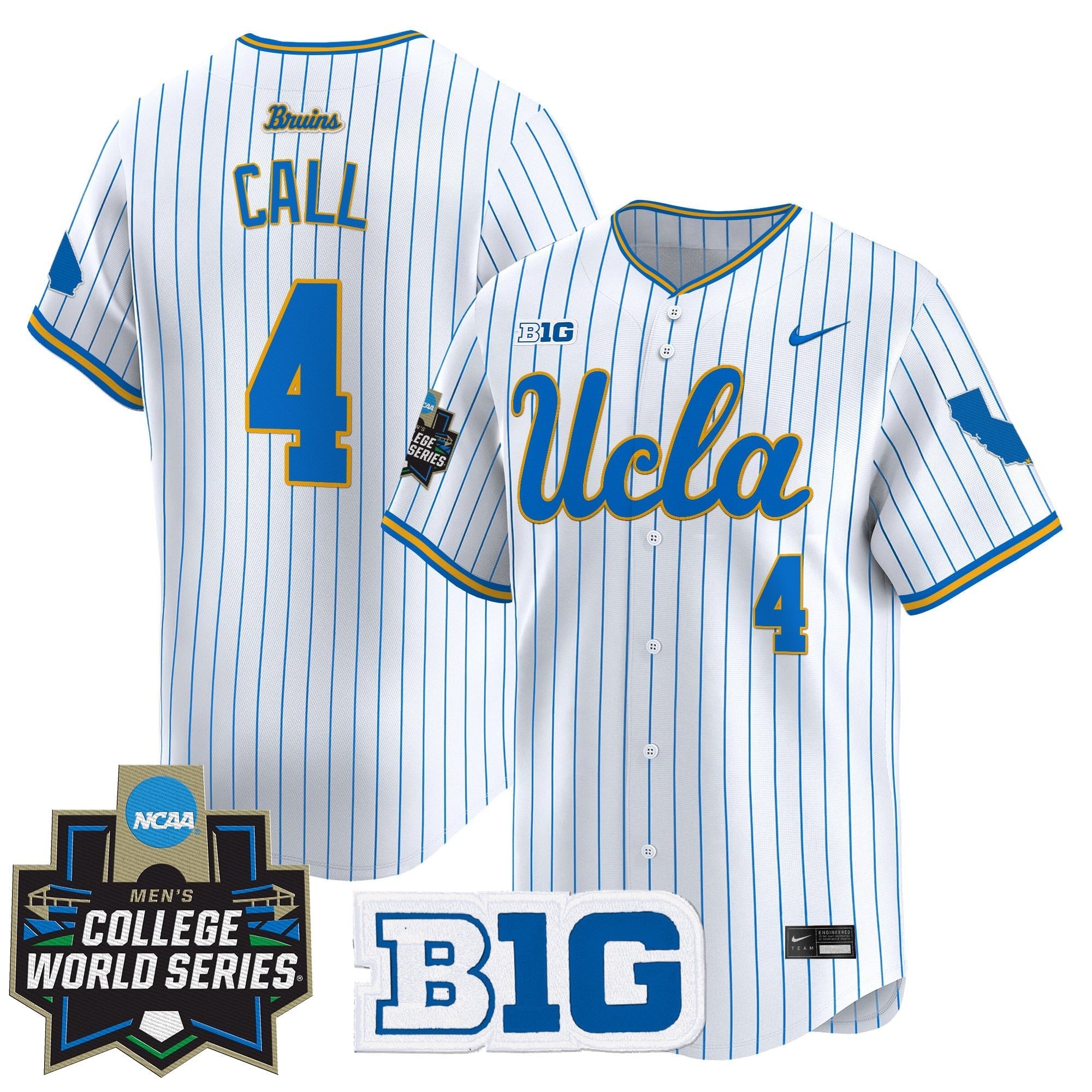 Women's UCLA Bruins 2025 World Series Vapor Premier Limited Jersey - All Stitched