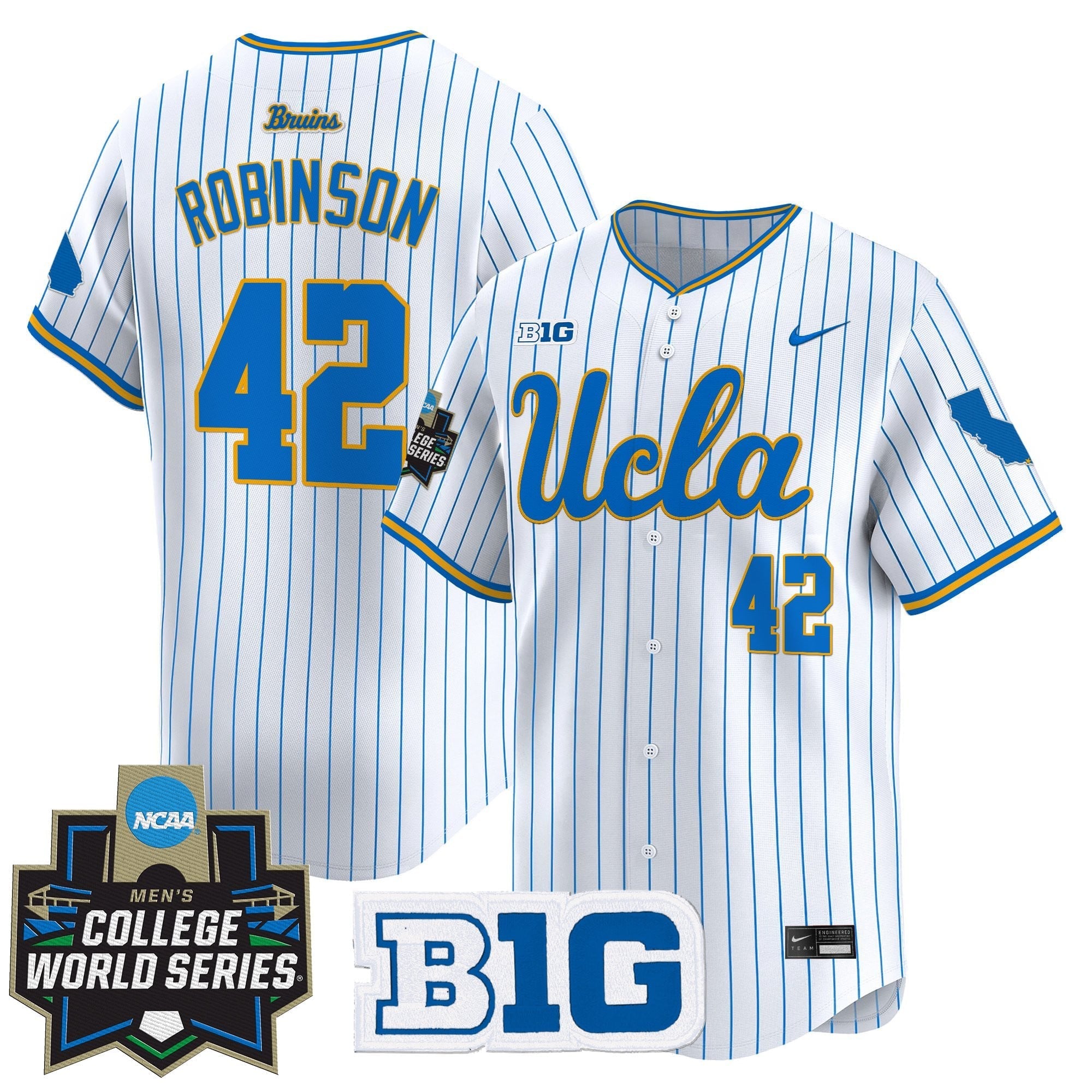 Women's UCLA Bruins 2025 World Series Vapor Premier Limited Jersey - All Stitched