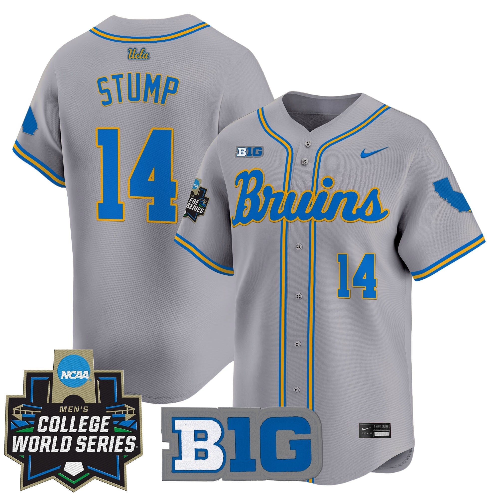 Women's UCLA Bruins 2025 World Series Vapor Premier Limited Jersey - All Stitched