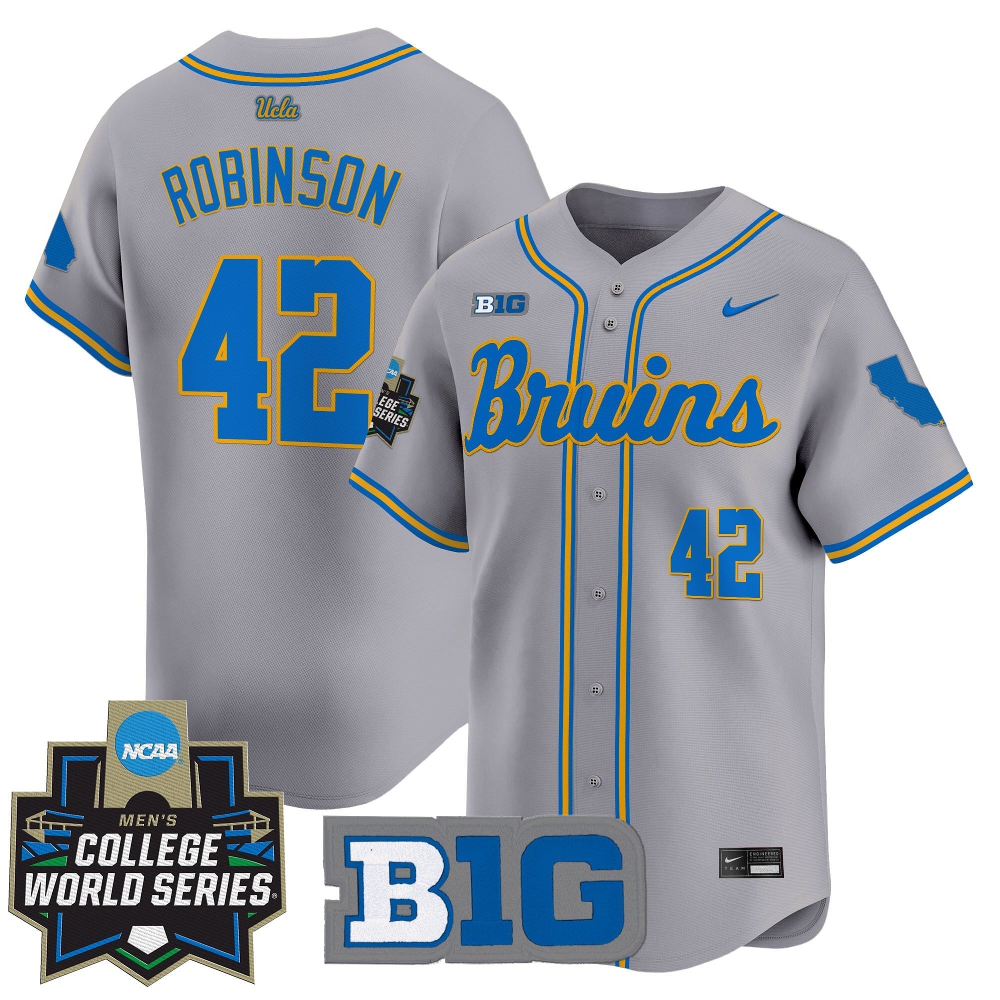 Women's UCLA Bruins 2025 World Series Vapor Premier Limited Jersey - All Stitched