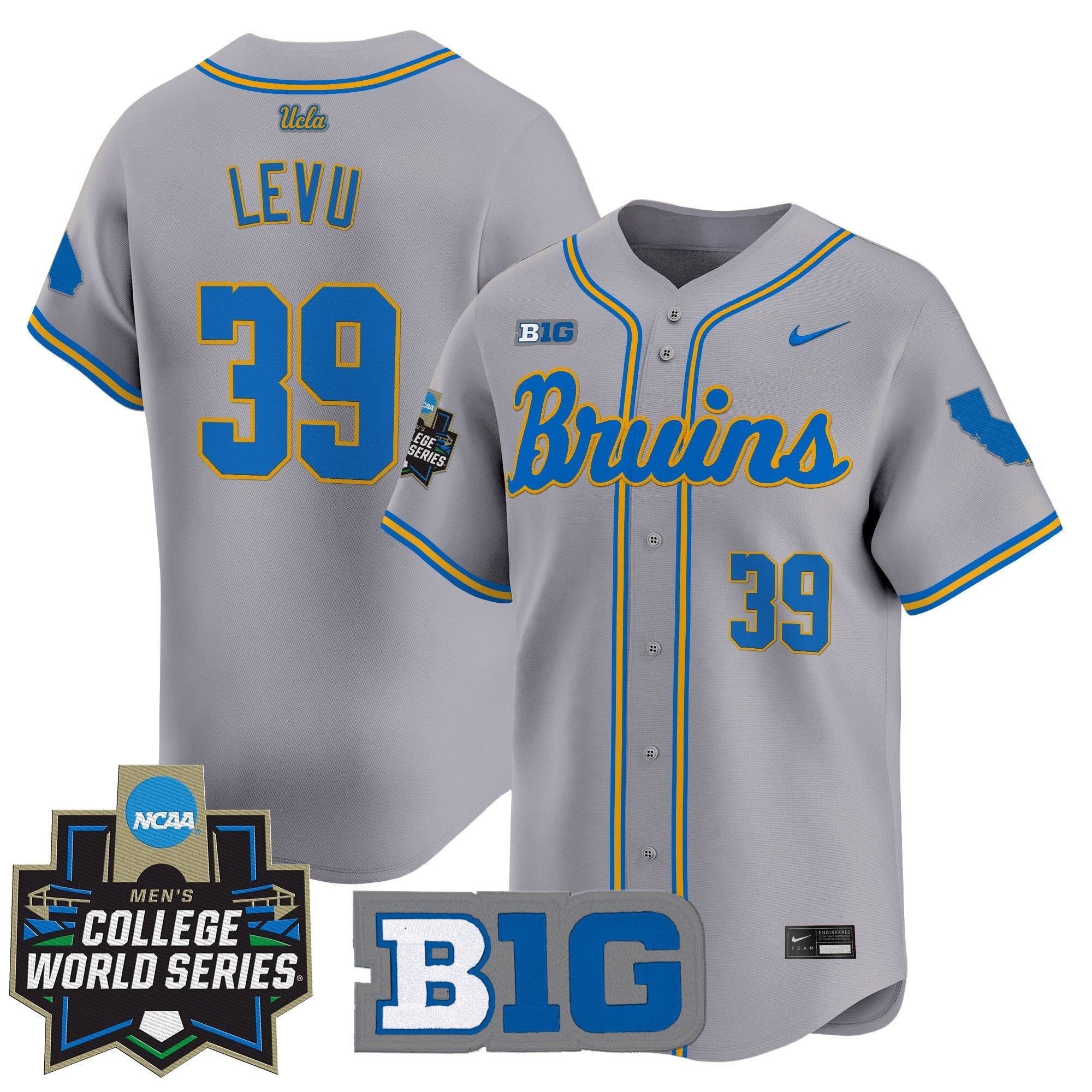Women's UCLA Bruins 2025 World Series Vapor Premier Limited Jersey - All Stitched
