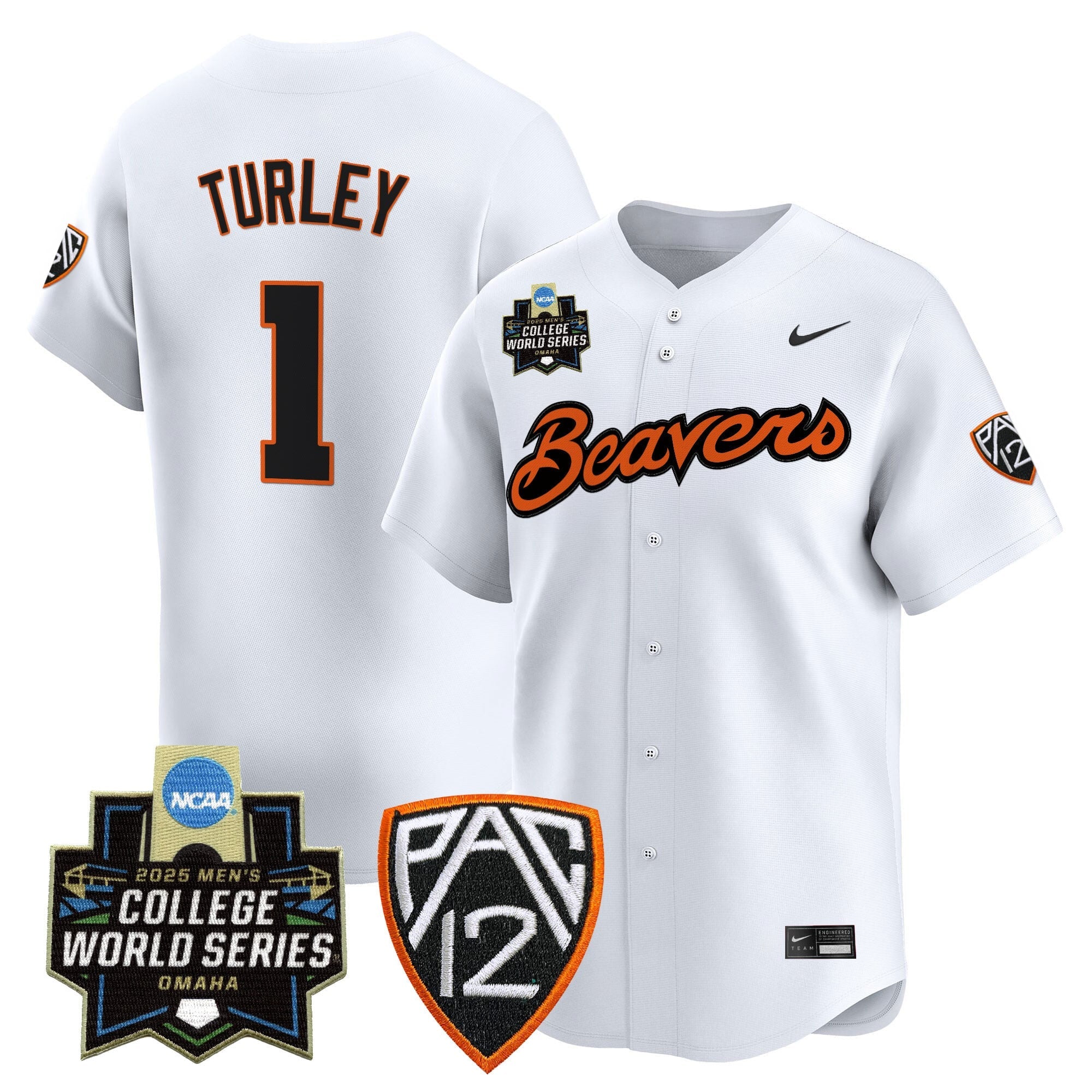 Women's Oregon State Beavers 2025 World Series Vapor Premier Limited Jersey - All Stitched