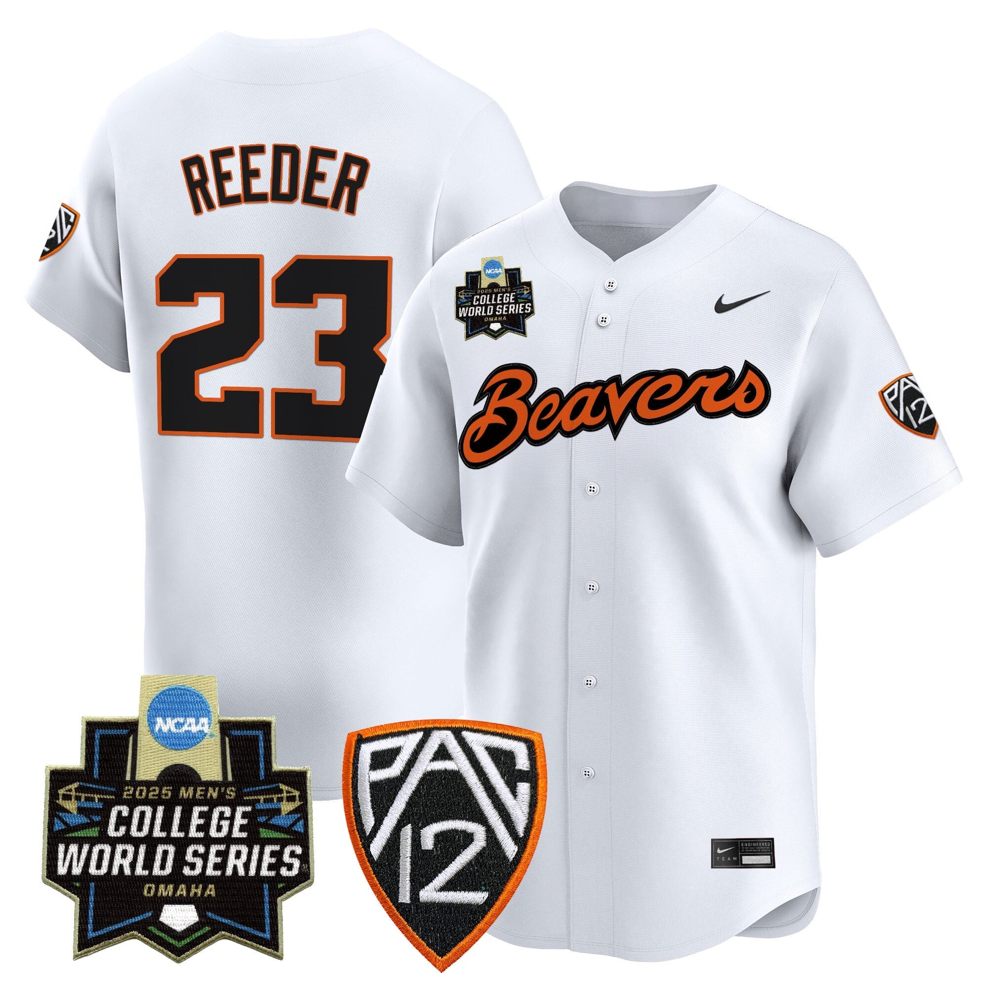 Women's Oregon State Beavers 2025 World Series Vapor Premier Limited Jersey - All Stitched