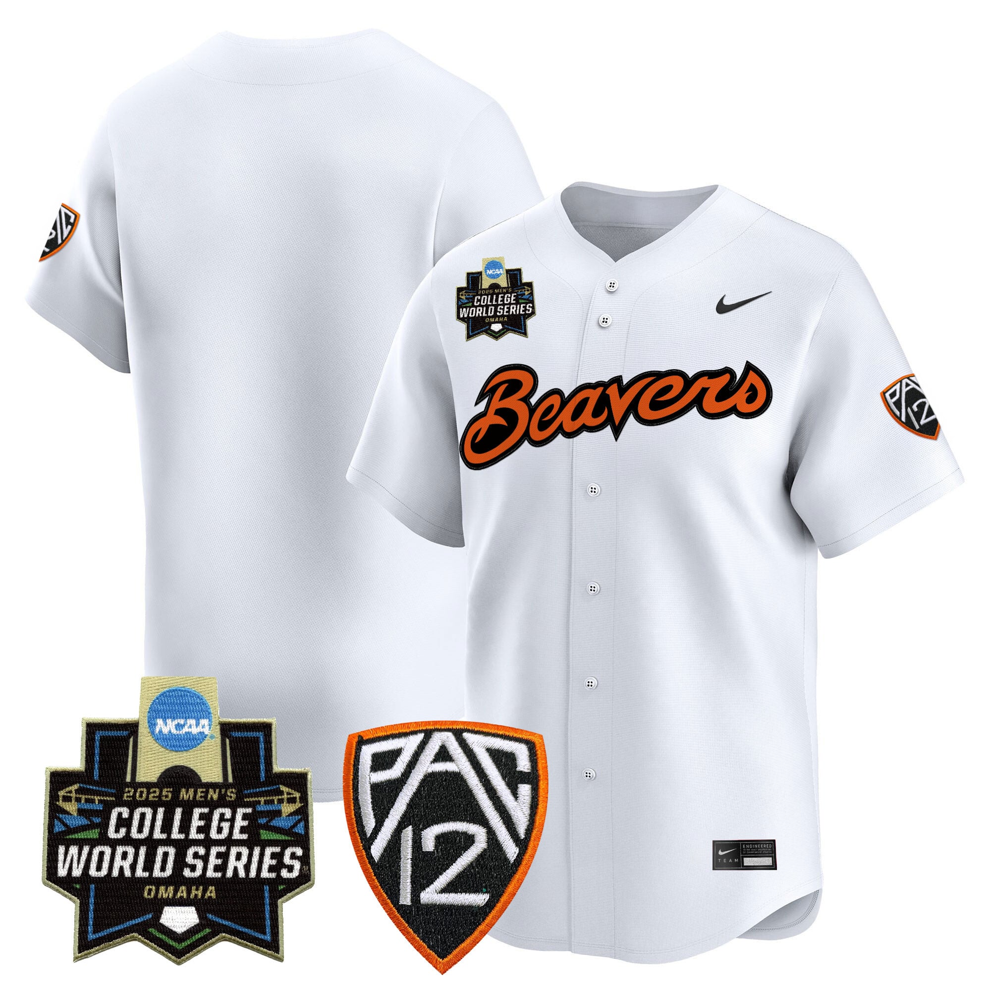 Women's Oregon State Beavers 2025 World Series Vapor Premier Limited Jersey - All Stitched