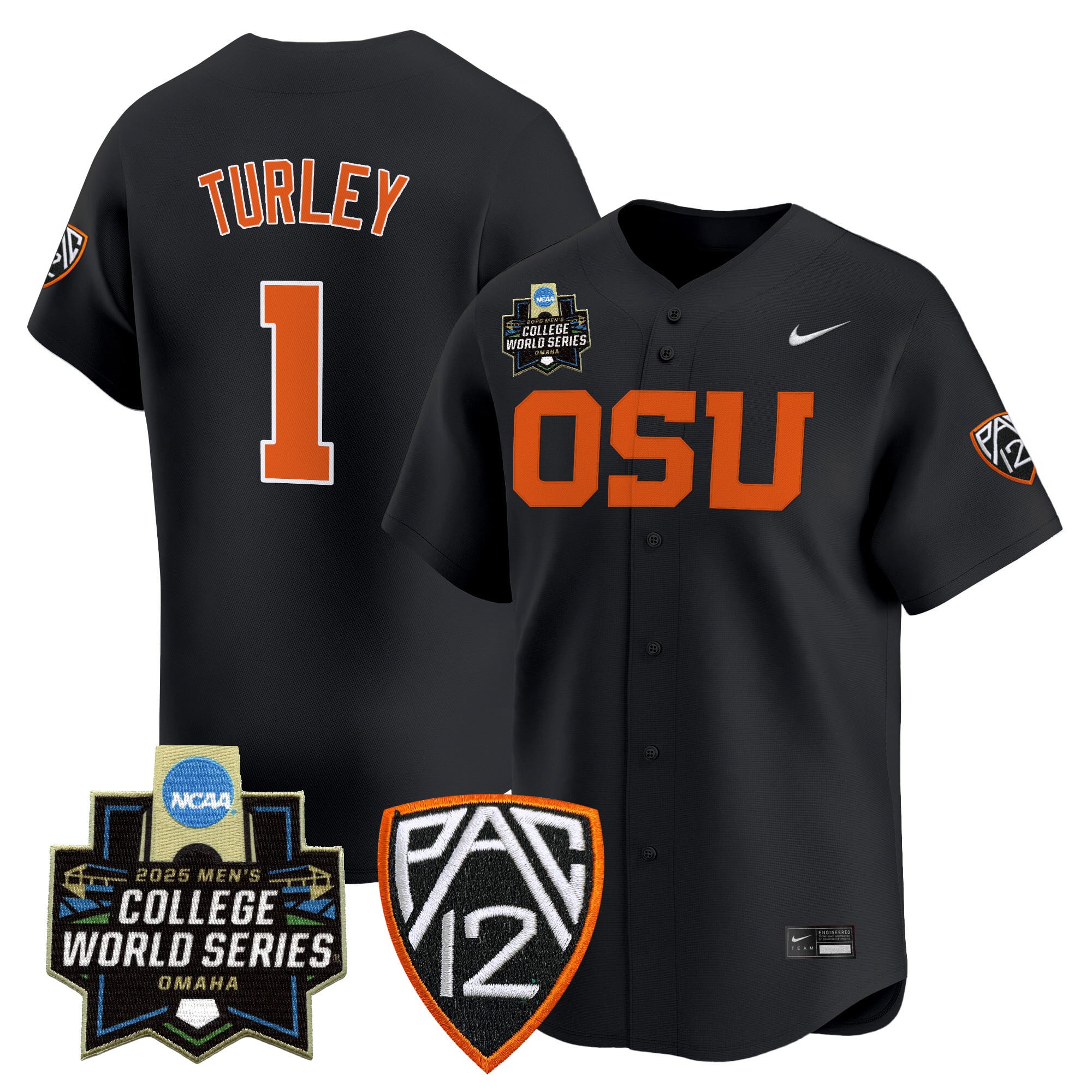 Women's Oregon State Beavers 2025 World Series Vapor Premier Limited Jersey - All Stitched