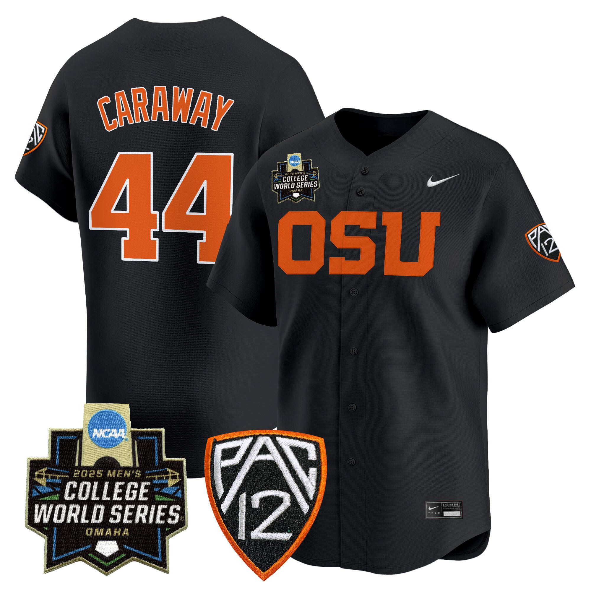 Women's Oregon State Beavers 2025 World Series Vapor Premier Limited Jersey - All Stitched