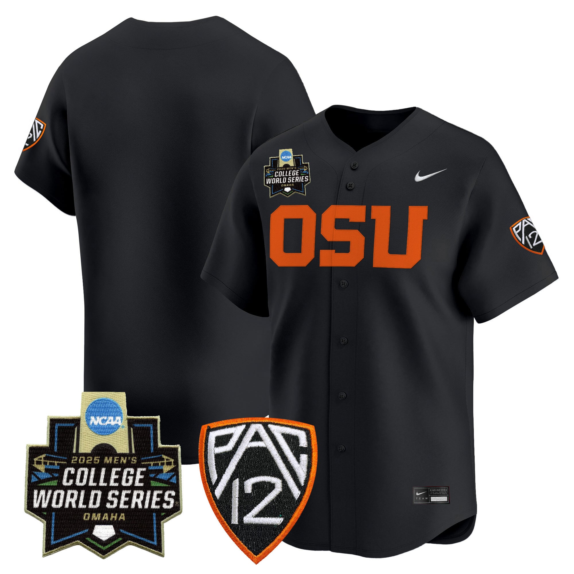 Women's Oregon State Beavers 2025 World Series Vapor Premier Limited Jersey - All Stitched