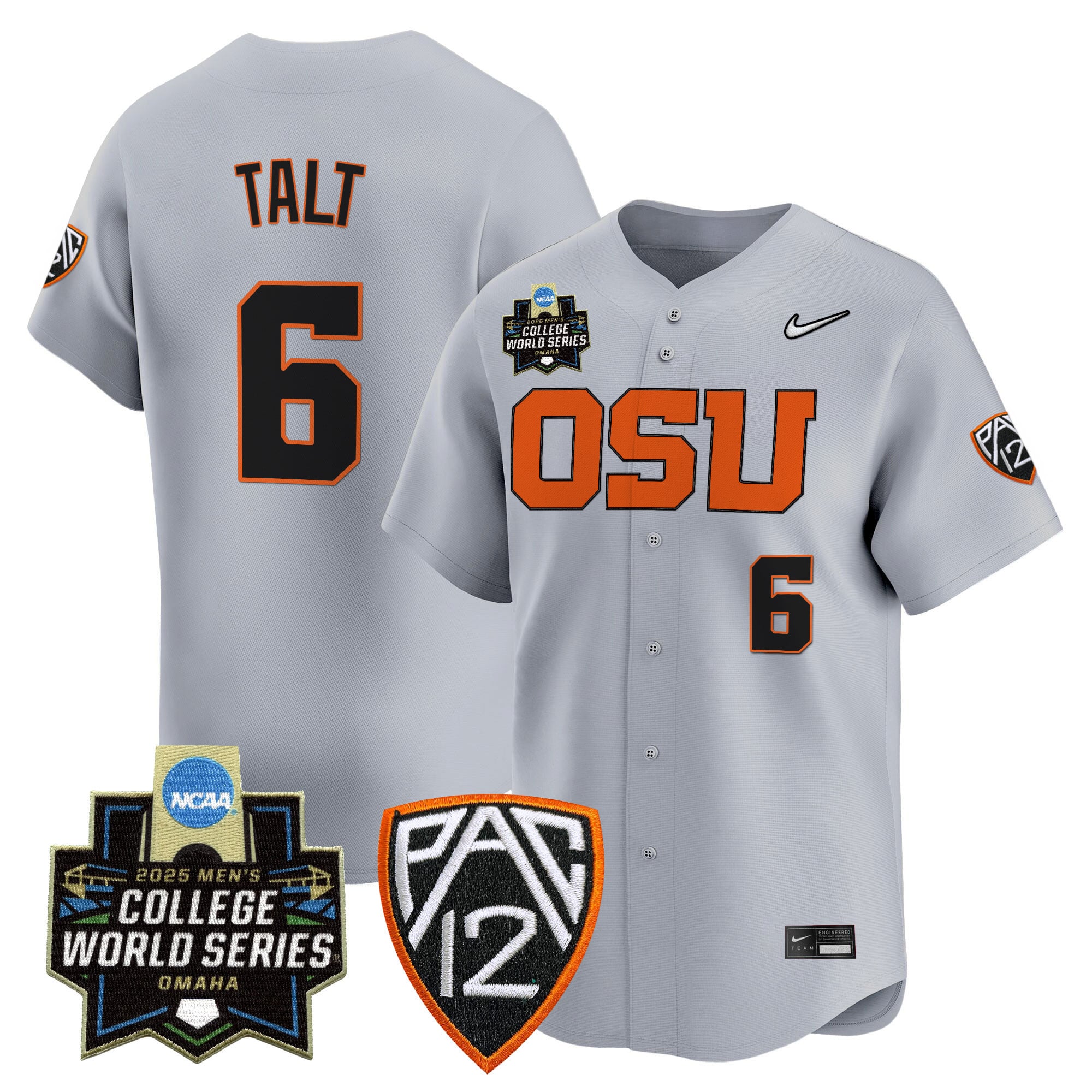 Women's Oregon State Beavers 2025 World Series Vapor Premier Limited Jersey - All Stitched