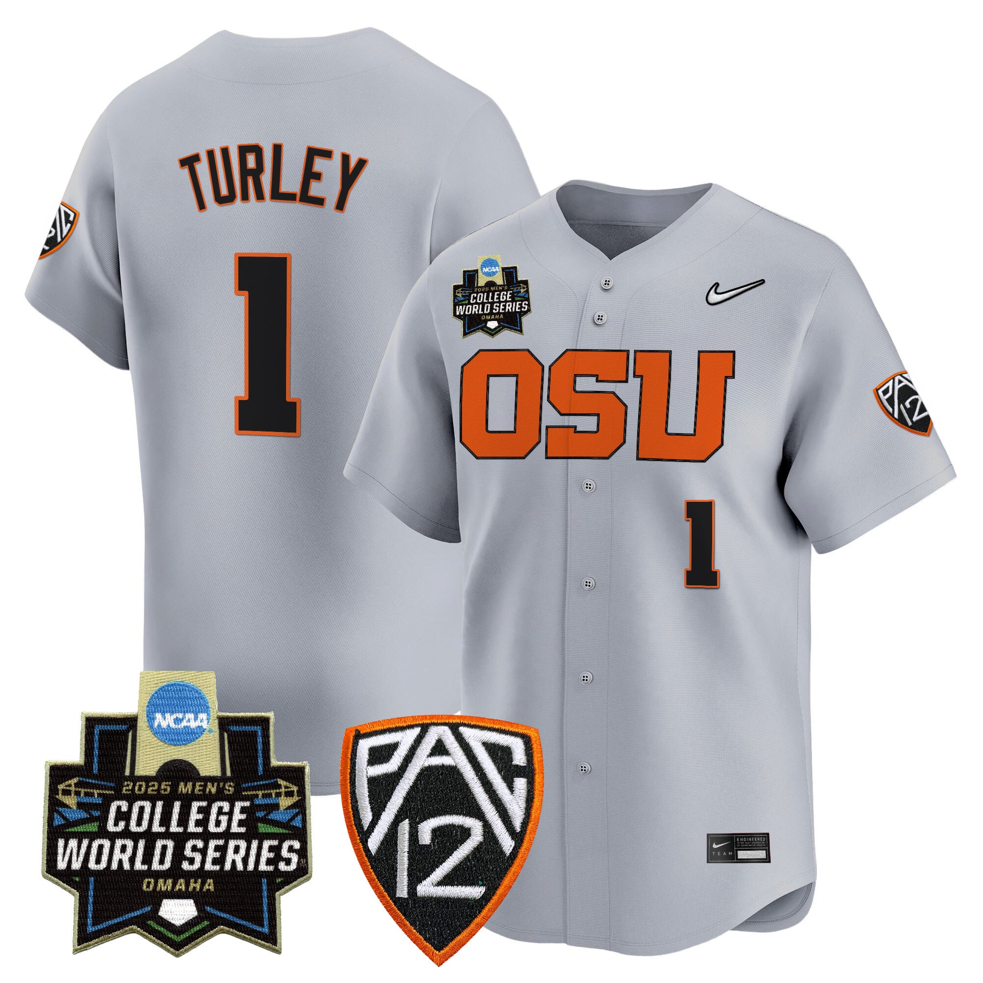 Youth's Oregon State Beavers 2025 World Series Vapor Premier Limited Jersey - All Stitched