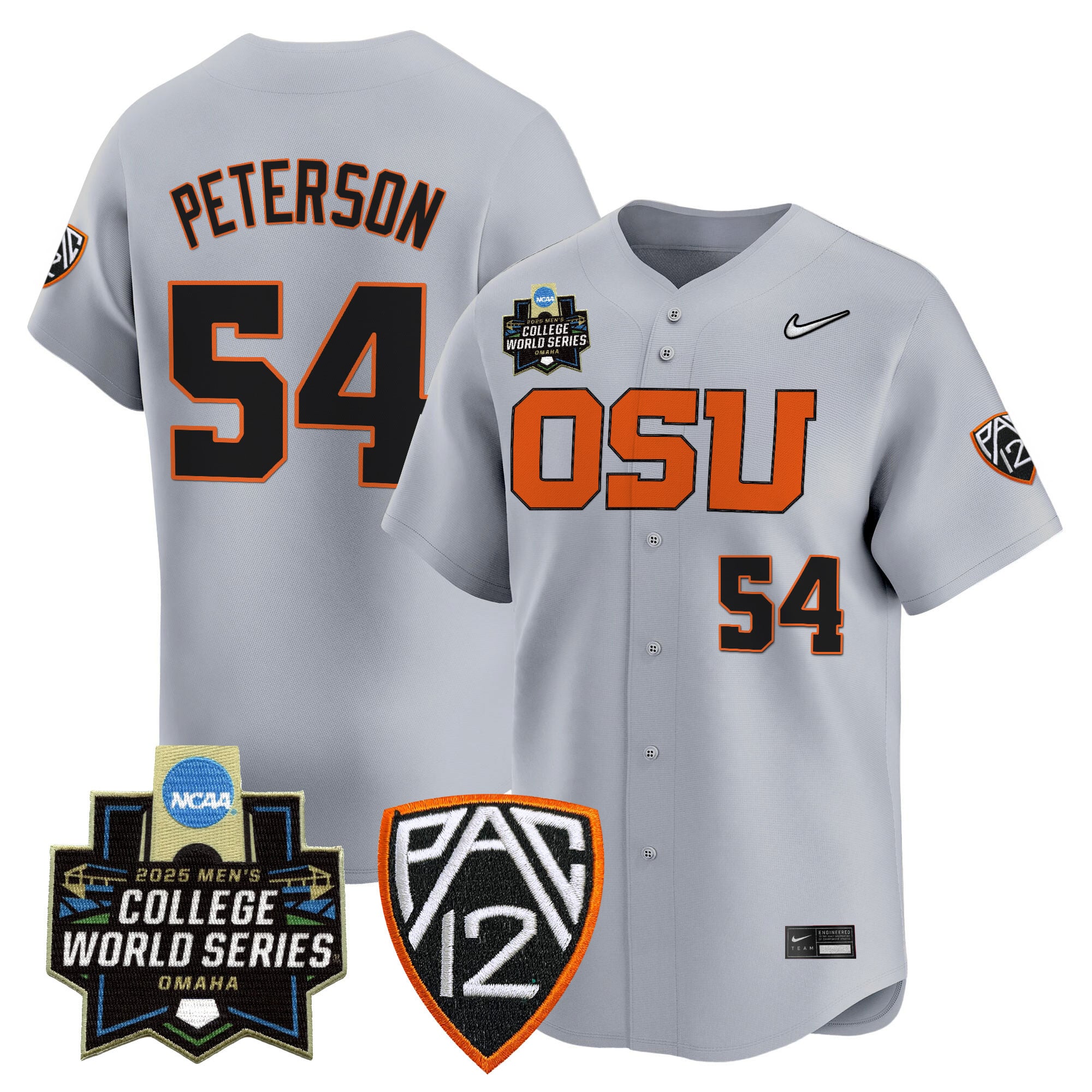 Women's Oregon State Beavers 2025 World Series Vapor Premier Limited Jersey - All Stitched