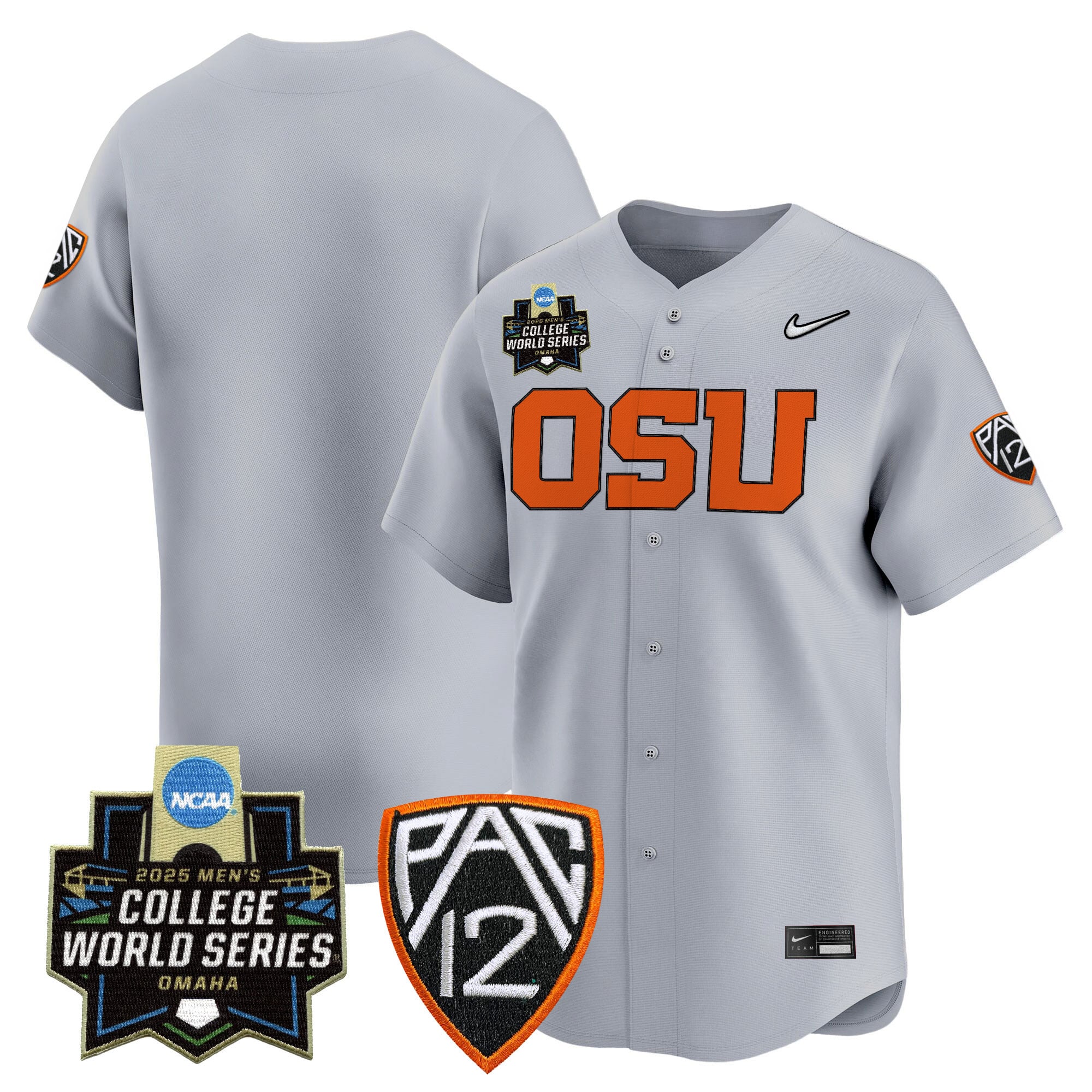 Youth's Oregon State Beavers 2025 World Series Vapor Premier Limited Jersey - All Stitched
