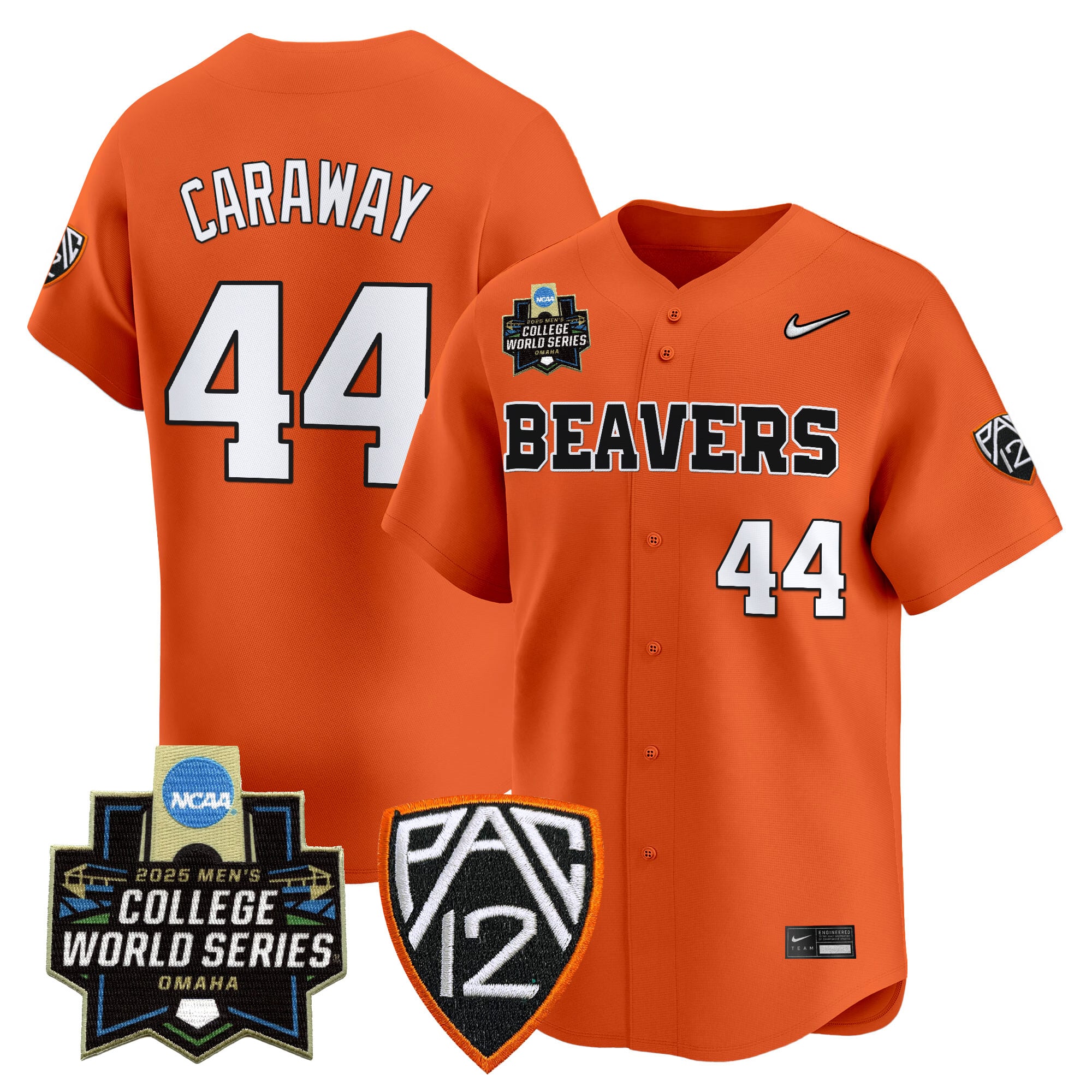 Women's Oregon State Beavers 2025 World Series Vapor Premier Limited Jersey - All Stitched